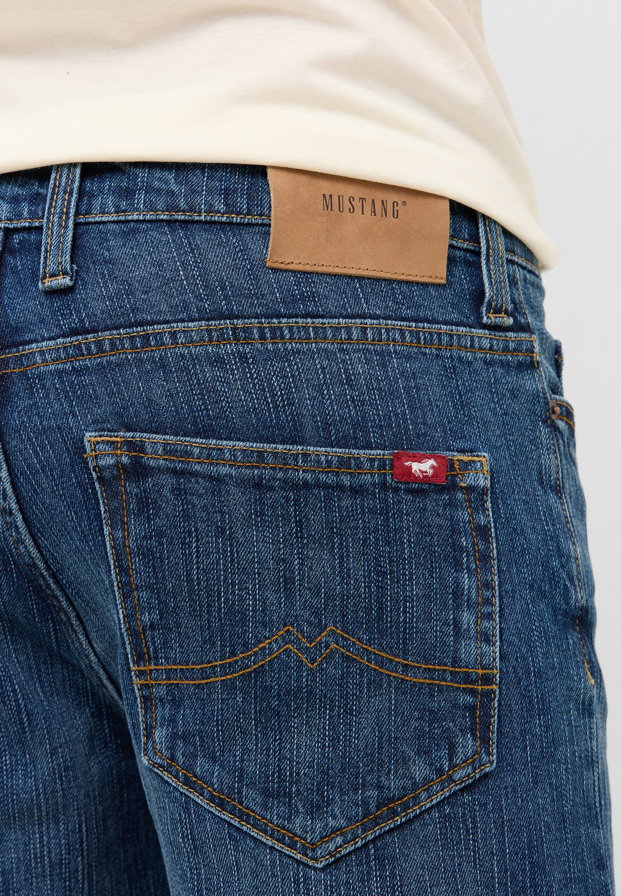 MUSTANG Straight jeans Heren stijl Michigan recht