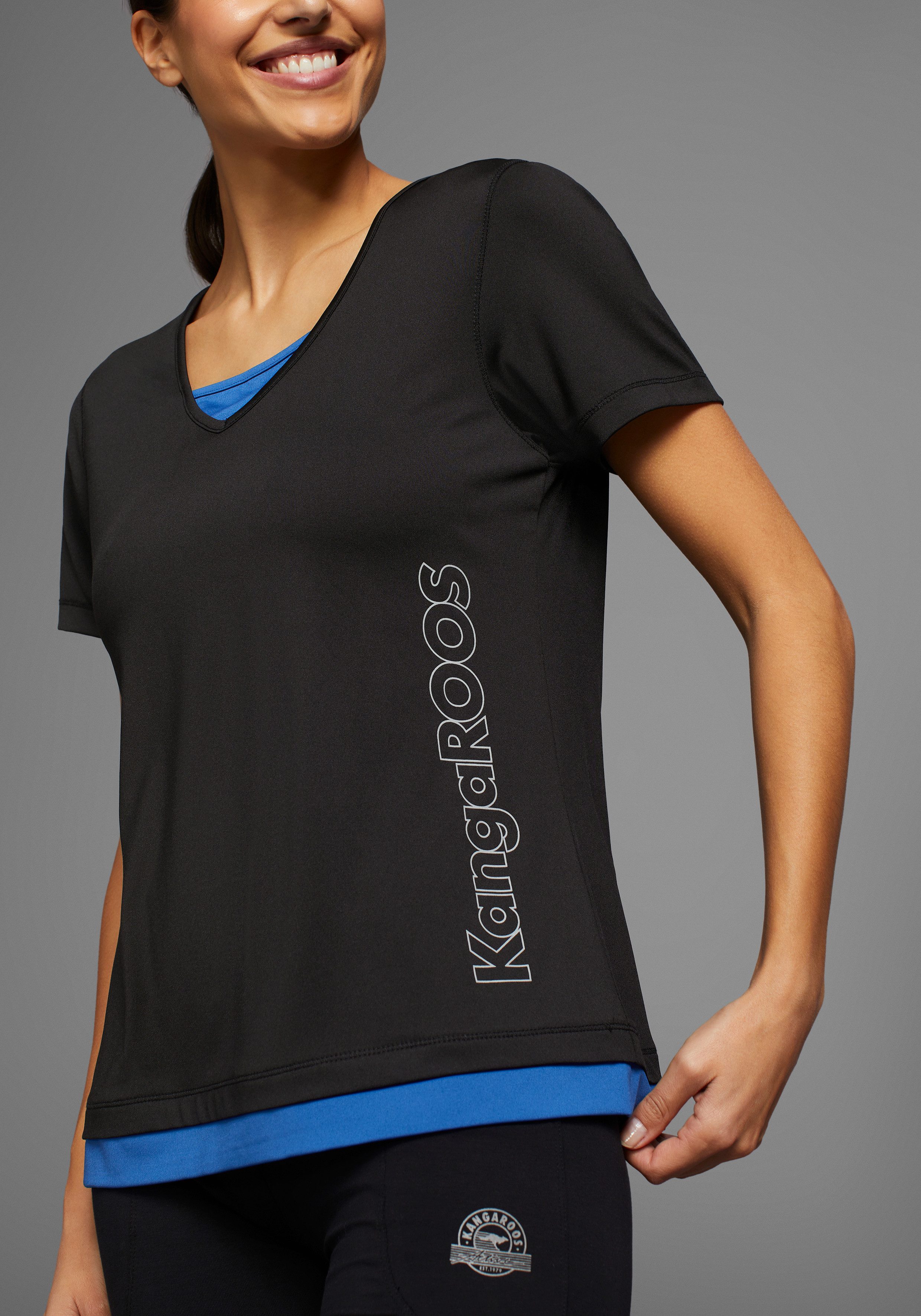 KangaROOS 2-in-1-shirt Functioneel shirt