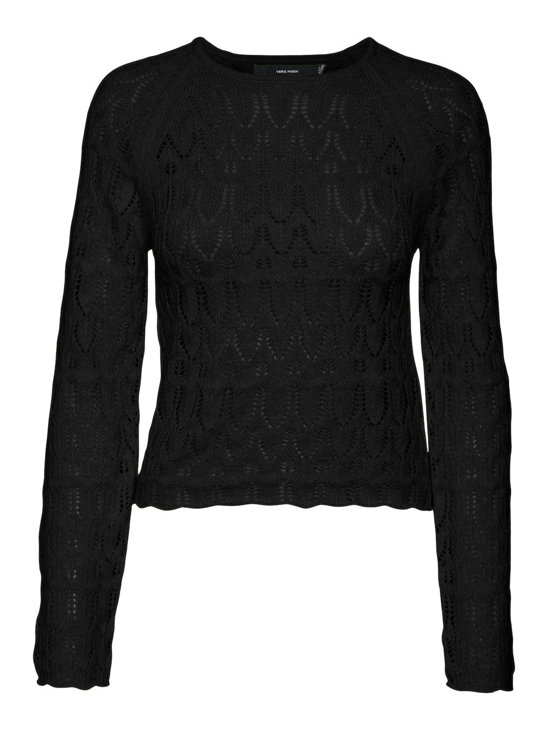 Vero Moda Gebreide trui VMNEWFABIENNE LS O-NECK PULLOVER NOOS