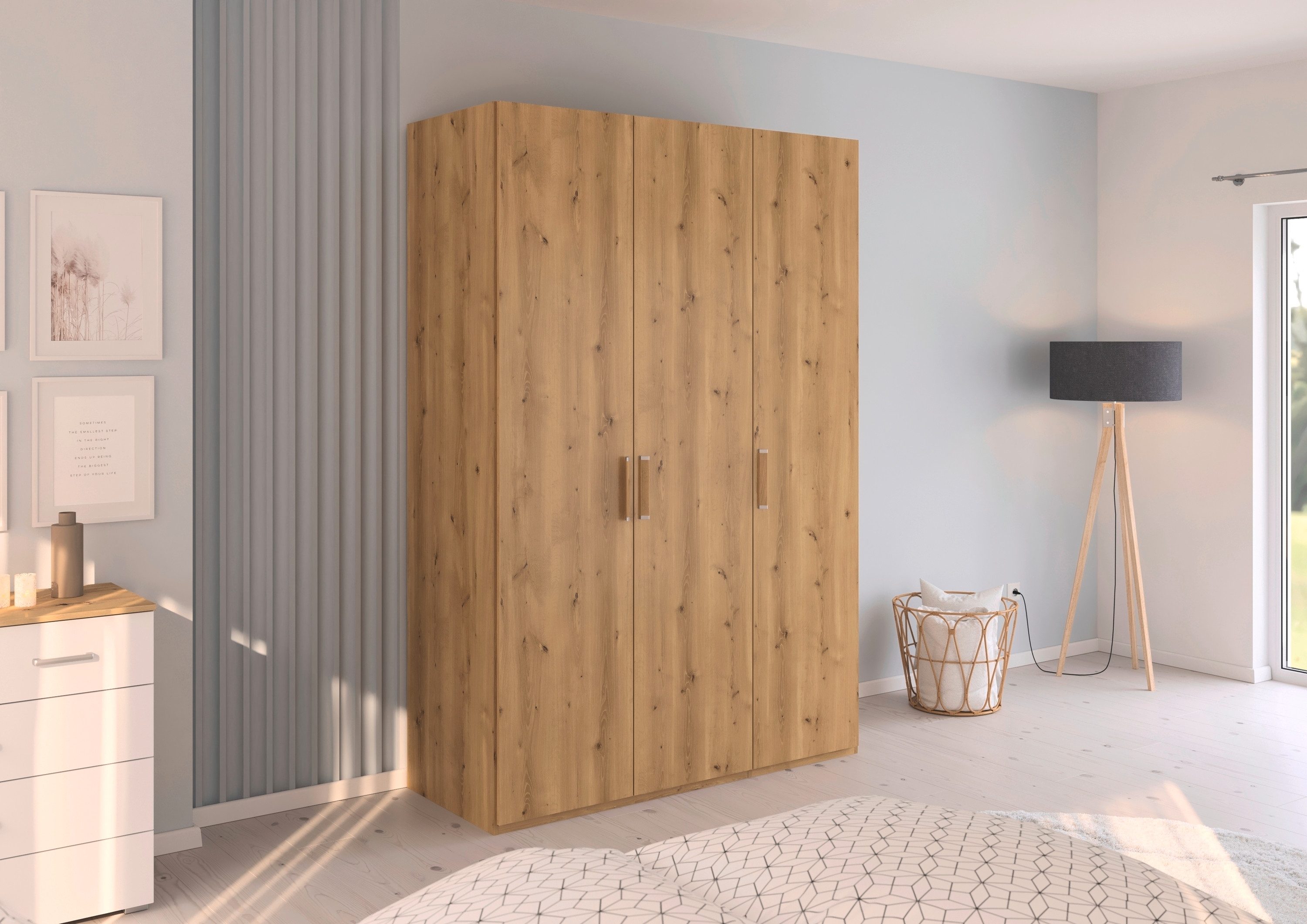 rauch Draaideurkast Kledingkast Kast Garderobe Slaapkamerkast EVELYN in elegante stijl, veel opbergruimte 4 breedtes en 2 hoogtes made in germany