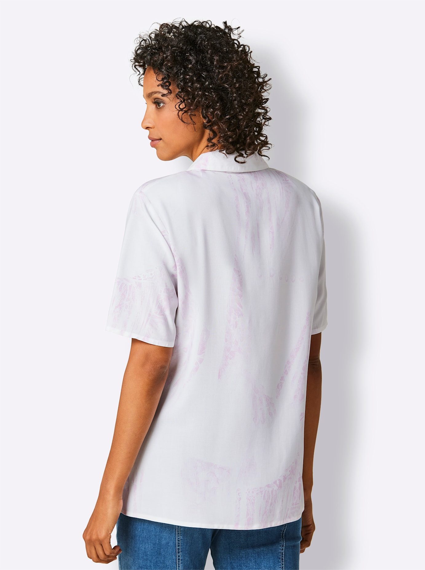 Creation L Gedessineerde blouse