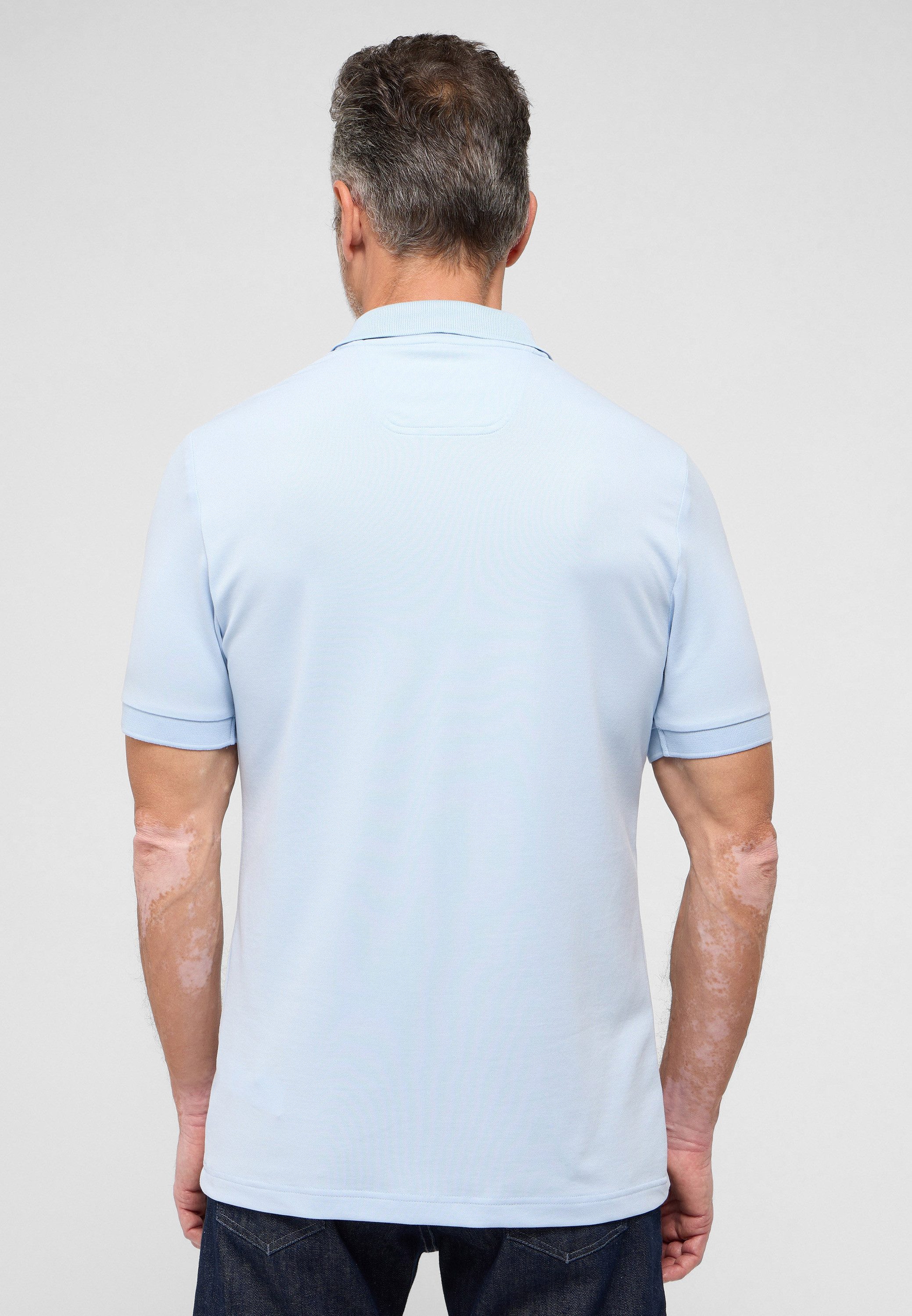 Eterna Overhemd met korte mouwen Slim fit EASY IRON (gemakkelijk te strijken)
