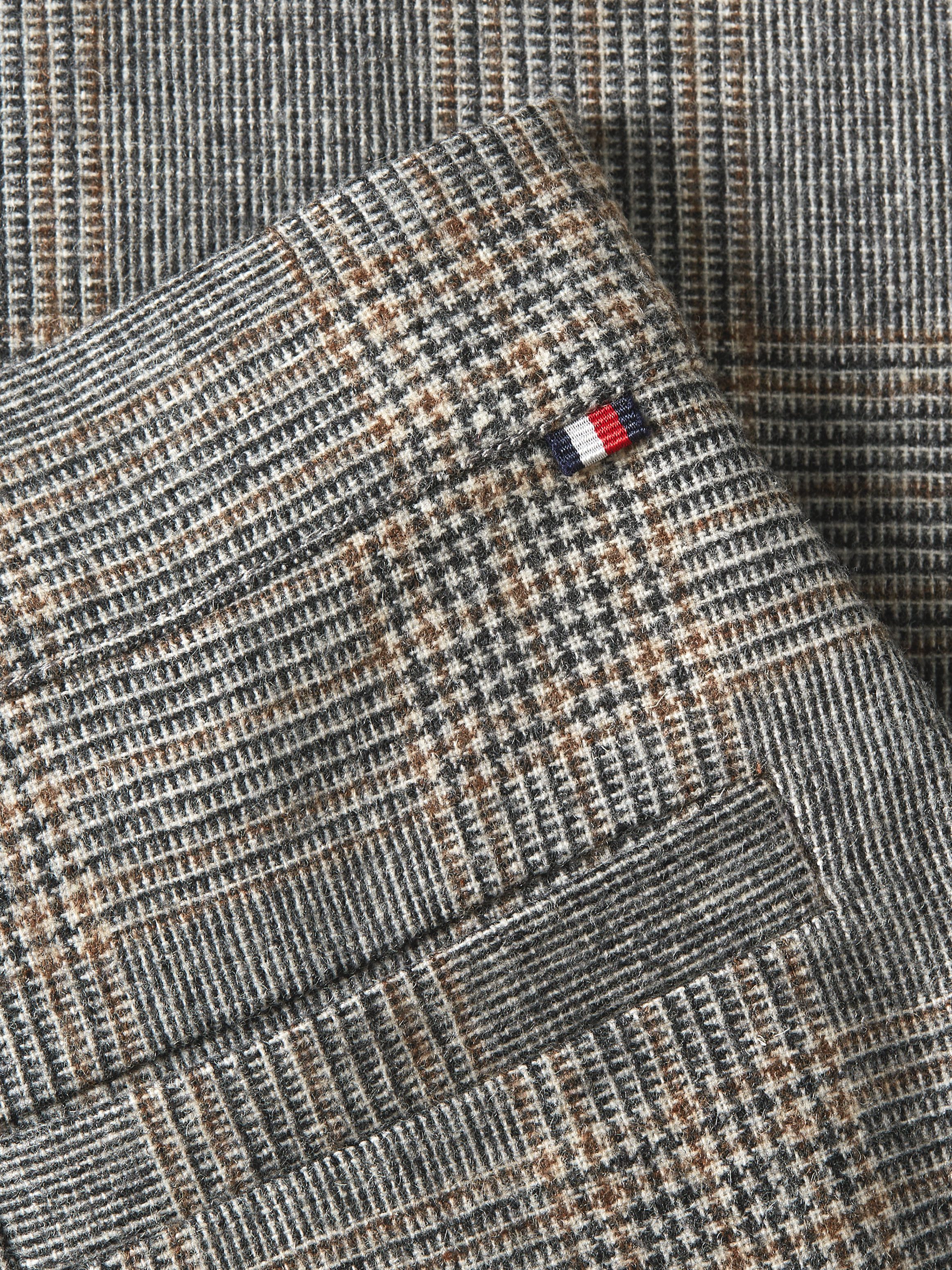 Tommy Hilfiger Rok in a-lijn WOOL MIX CHECK MINI SKIRT