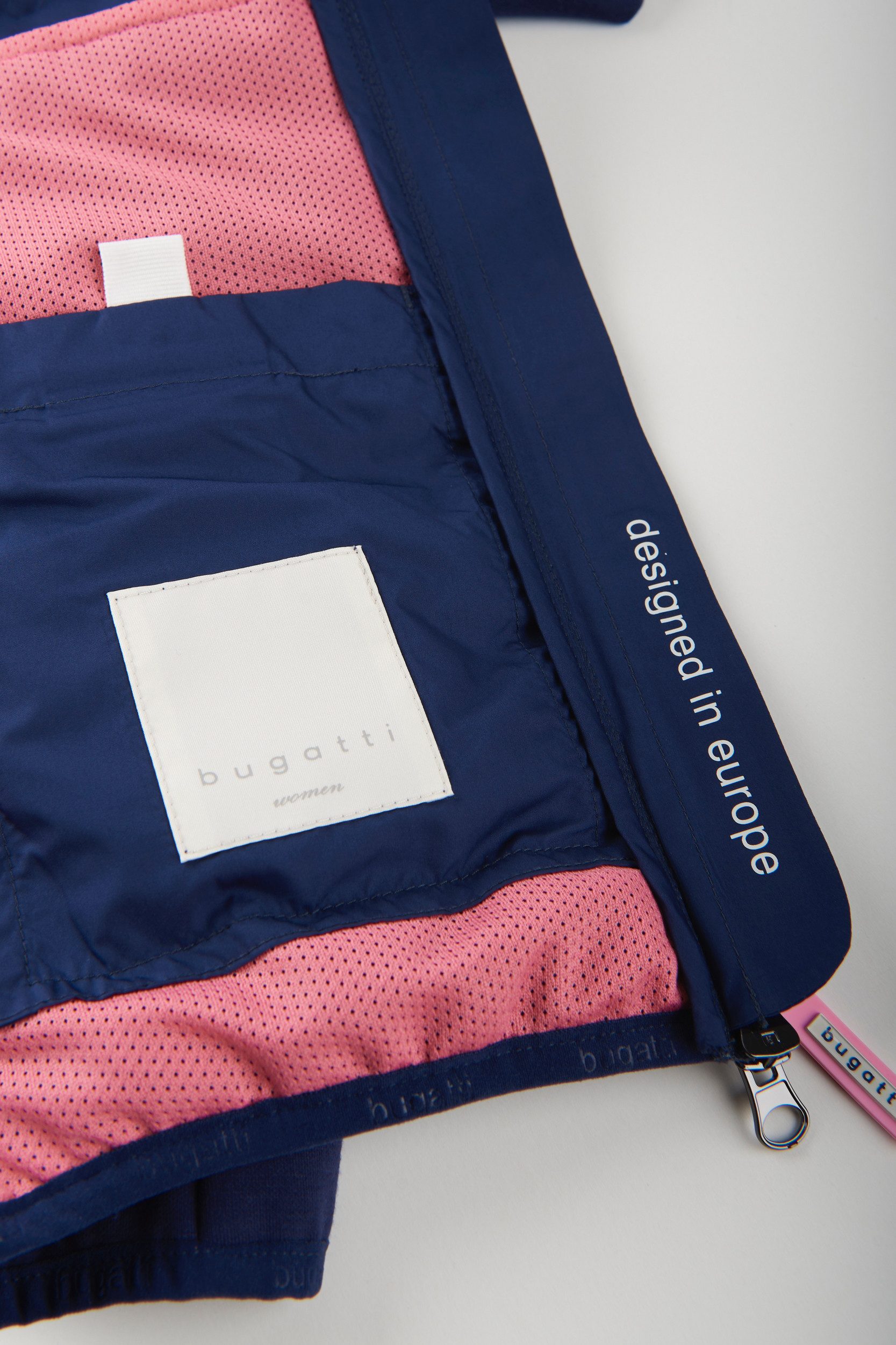 Bugatti Blouson met elegante opstaande kraag