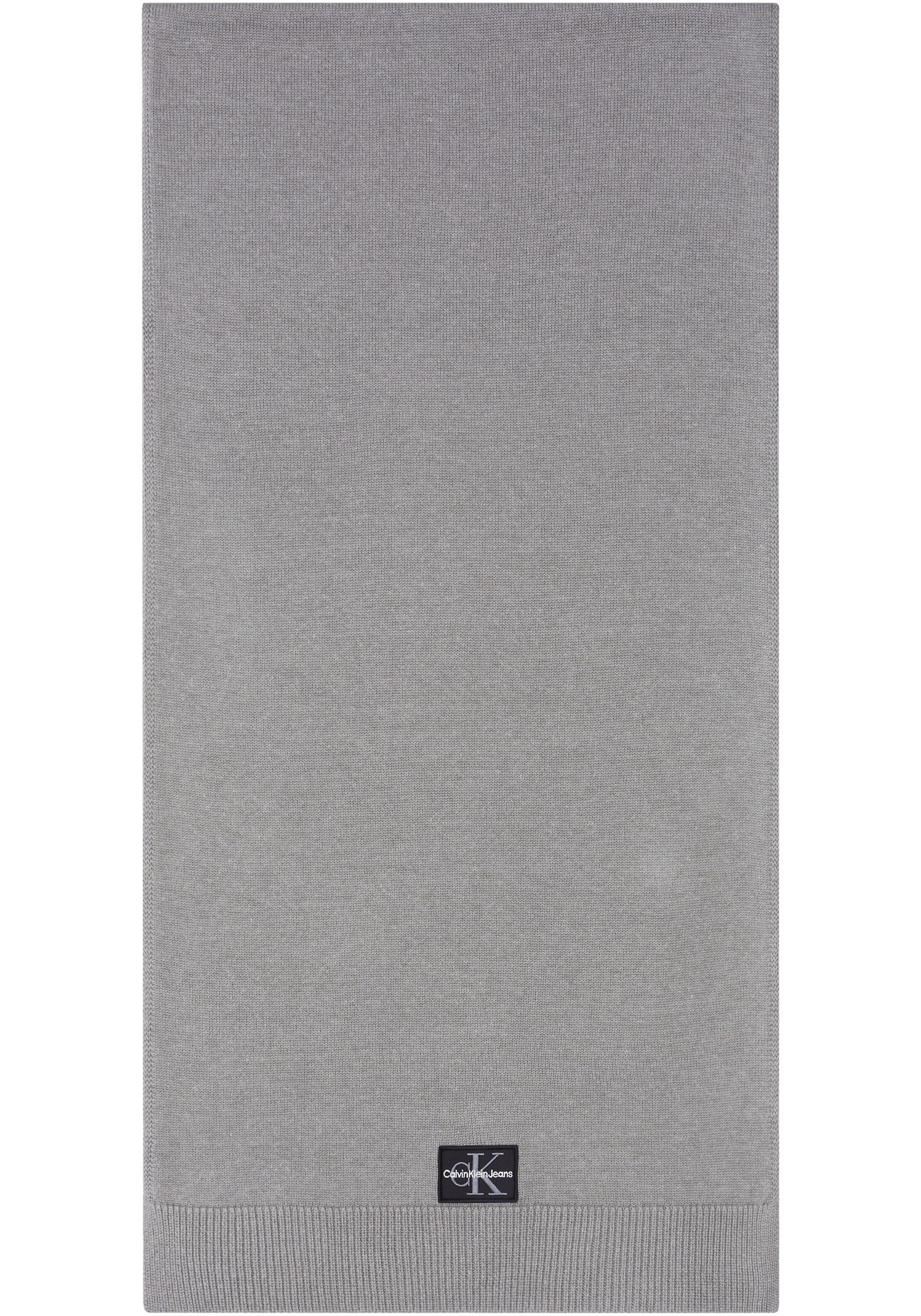 Calvin Klein Sjaal MONO LOGO PATCH SCARF