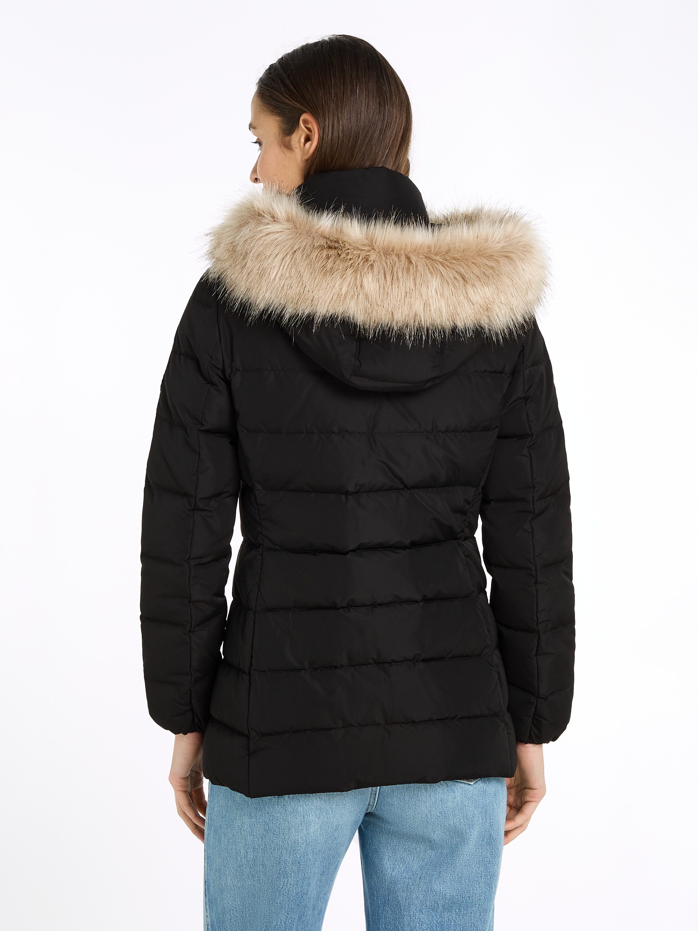 Tommy Hilfiger Gewatteerde jas met logopatch