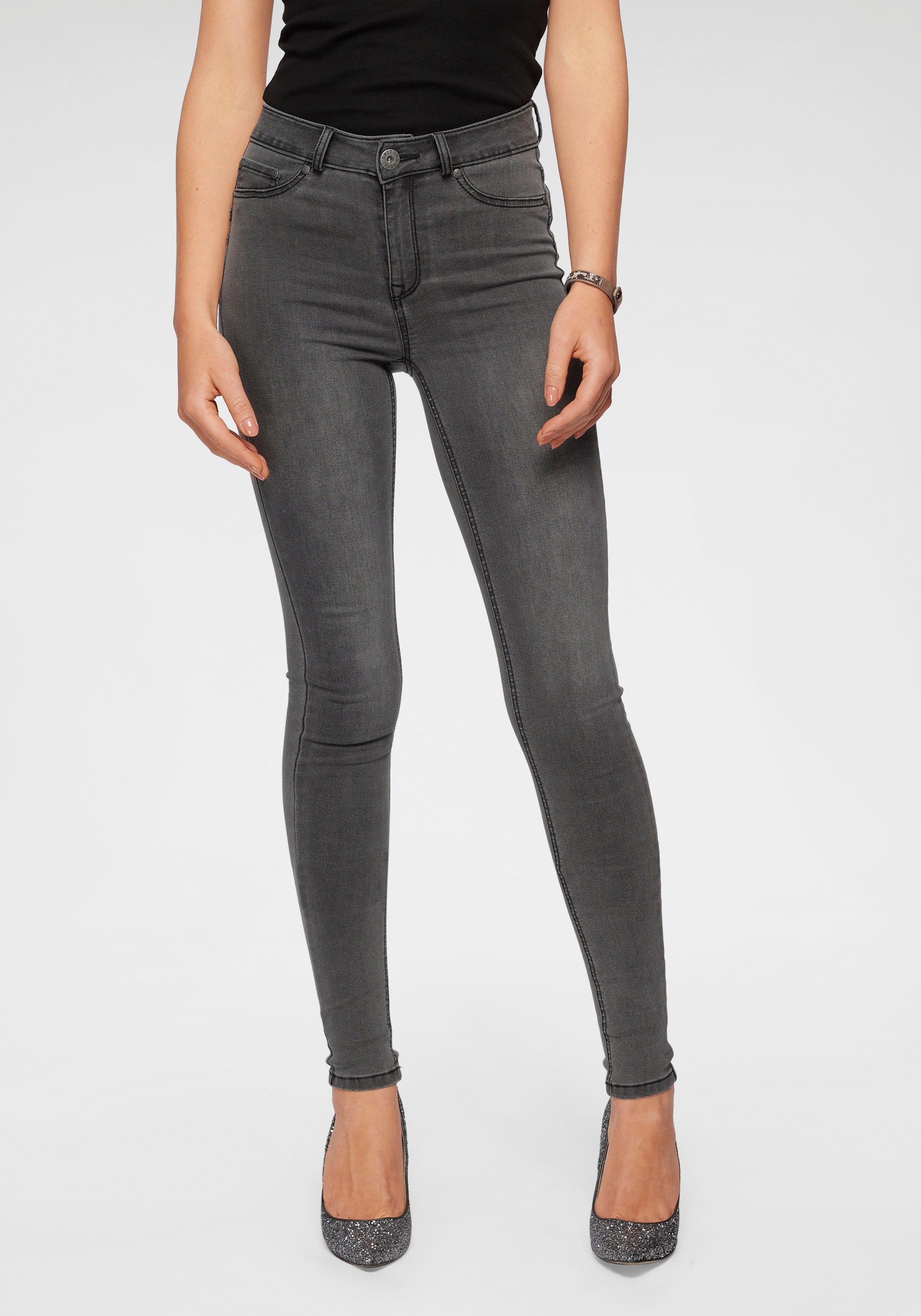 Arizona Skinny fit jeans Ultra Stretch skinny-fit, geaccentueerde taille, shaping-effect, high waist