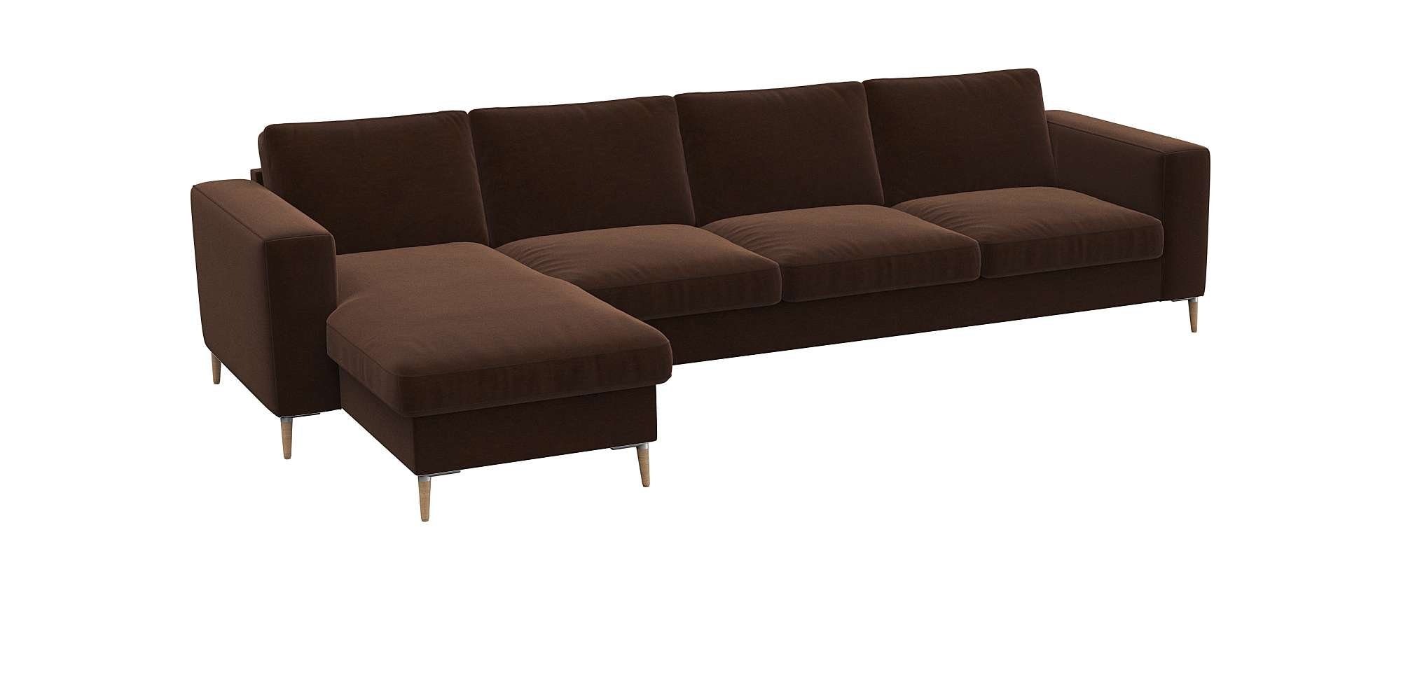 FLEXLUX Hoekbank Fiore, super comfortabel door hoogwaardige zitconstructie met koudschuim