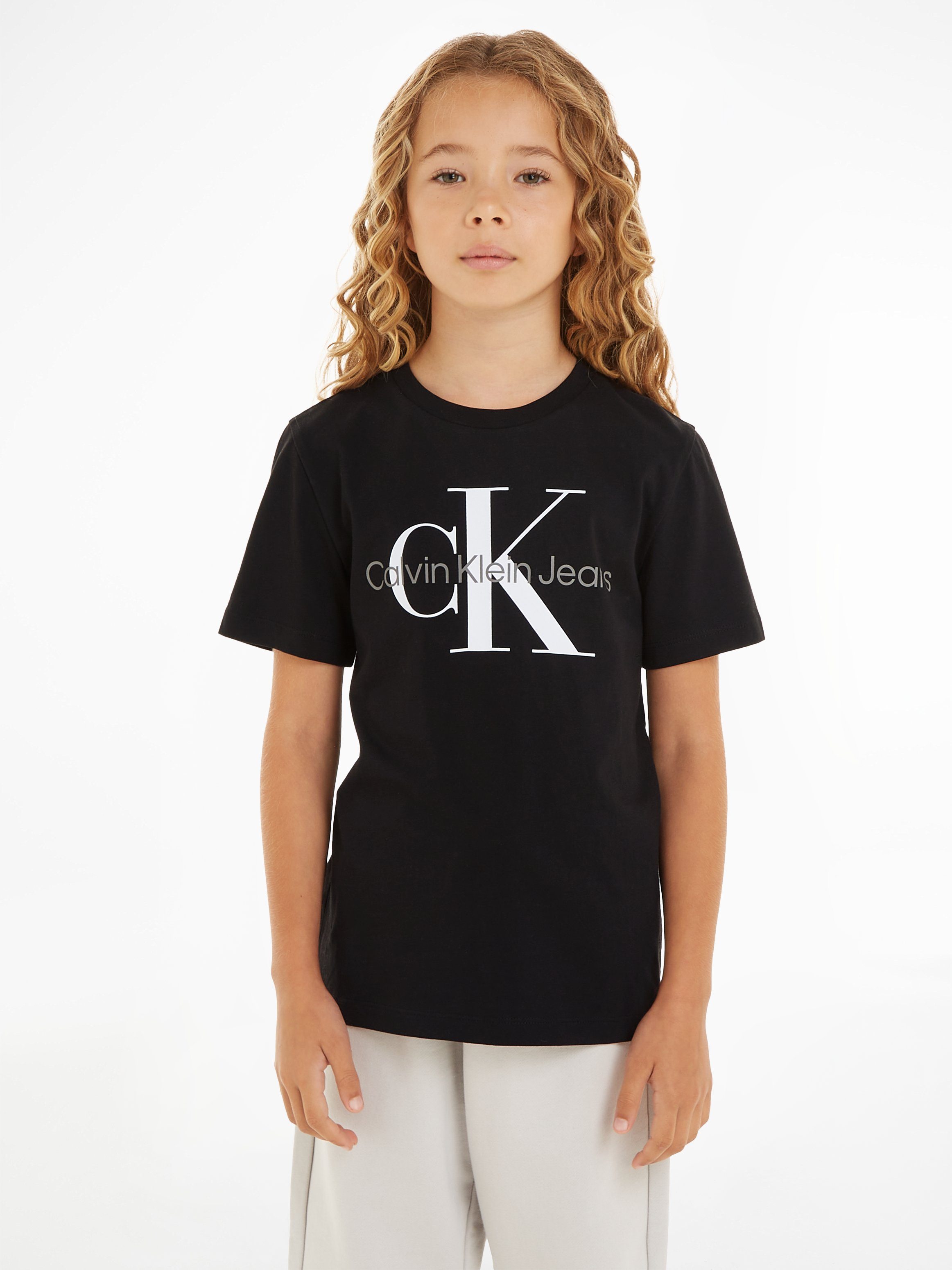 Calvin Klein T-shirt CK MONOGRAM SS T-SHIRT voor kinderen tot 16 jaar
