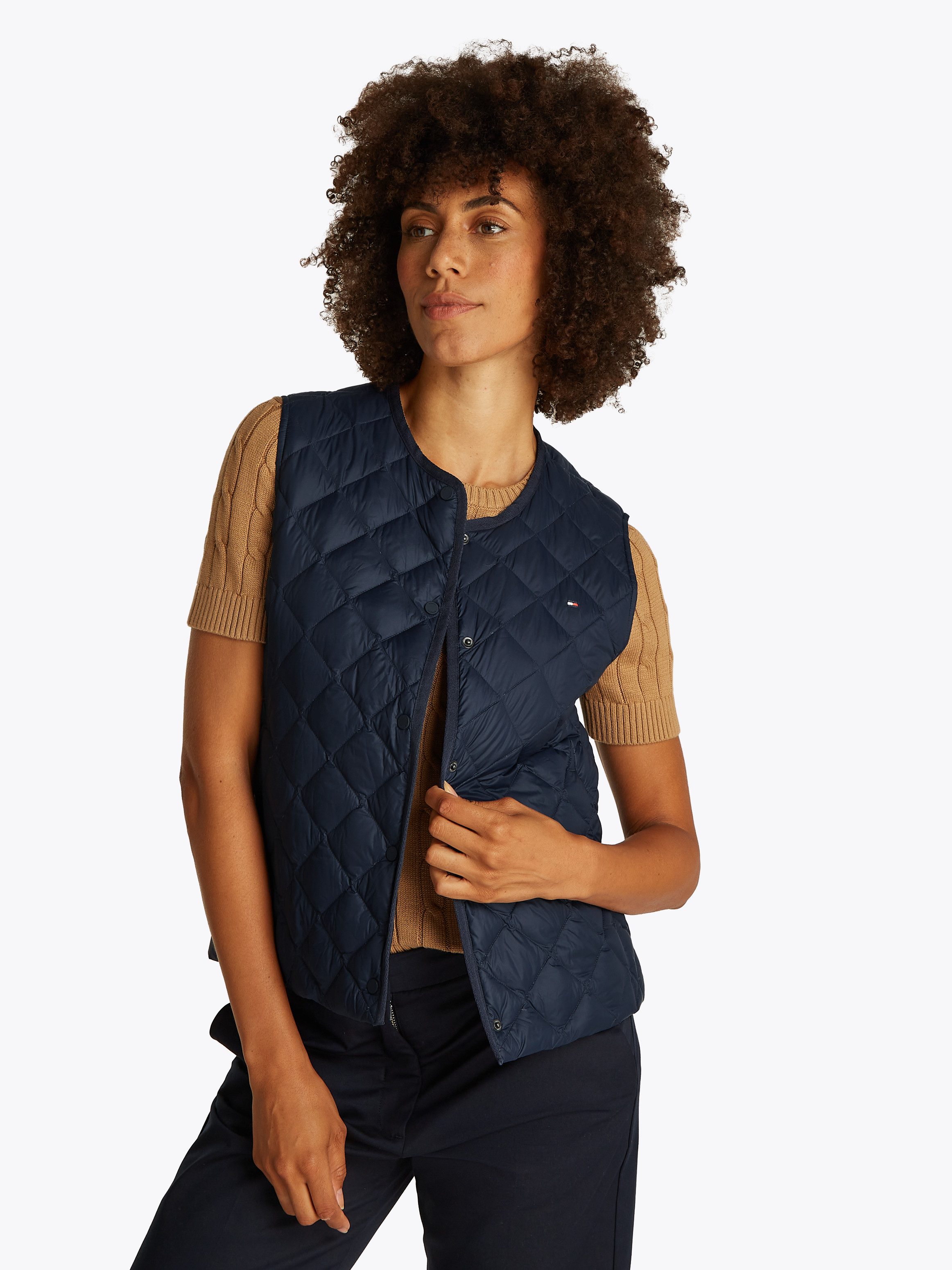 Tommy Hilfiger Bodywarmer met geborduurd logo