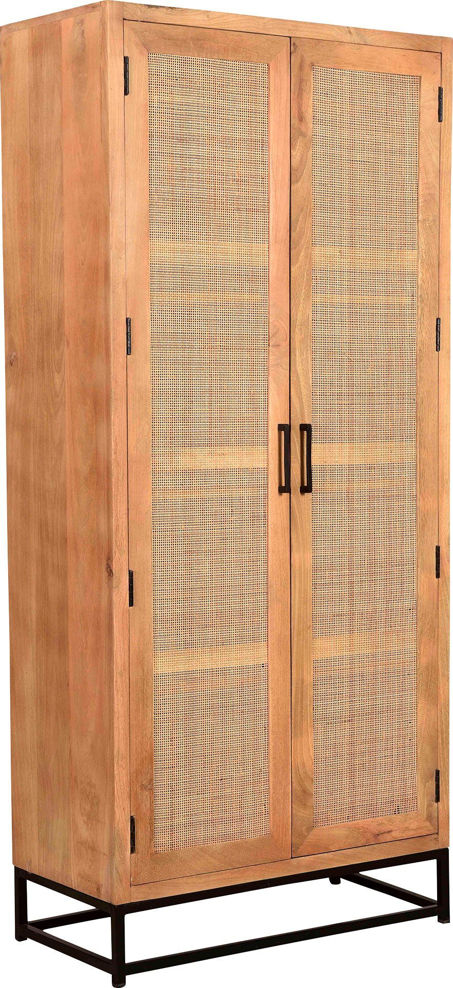 SIT Multifunctionele kast Met inzet van rotan-vlechtwerk multifunctionele kasten beige