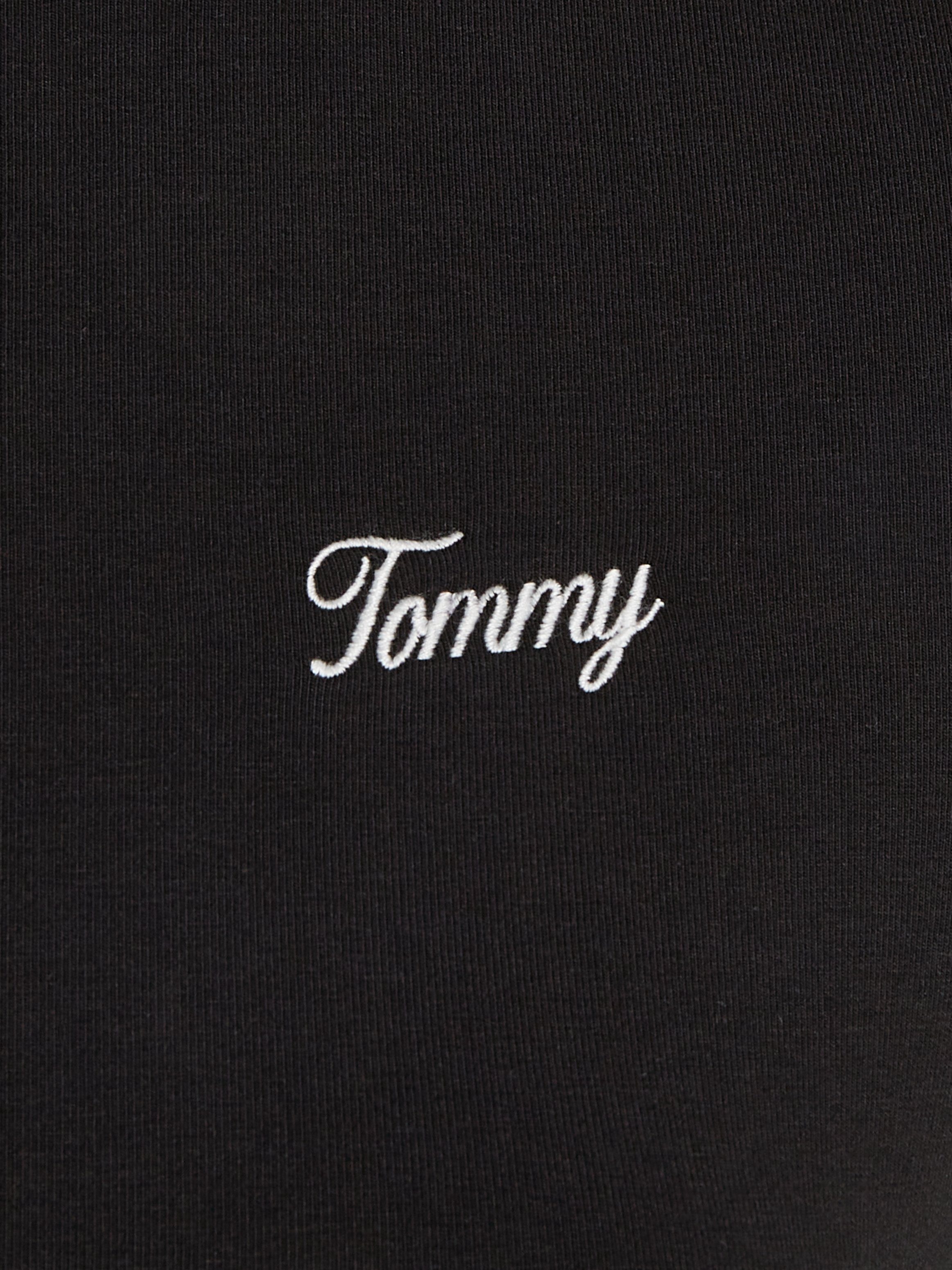 Tommy Jeans Curve Jerseyjurk TJW SCRIPT SS BODYCON DRESS EXT