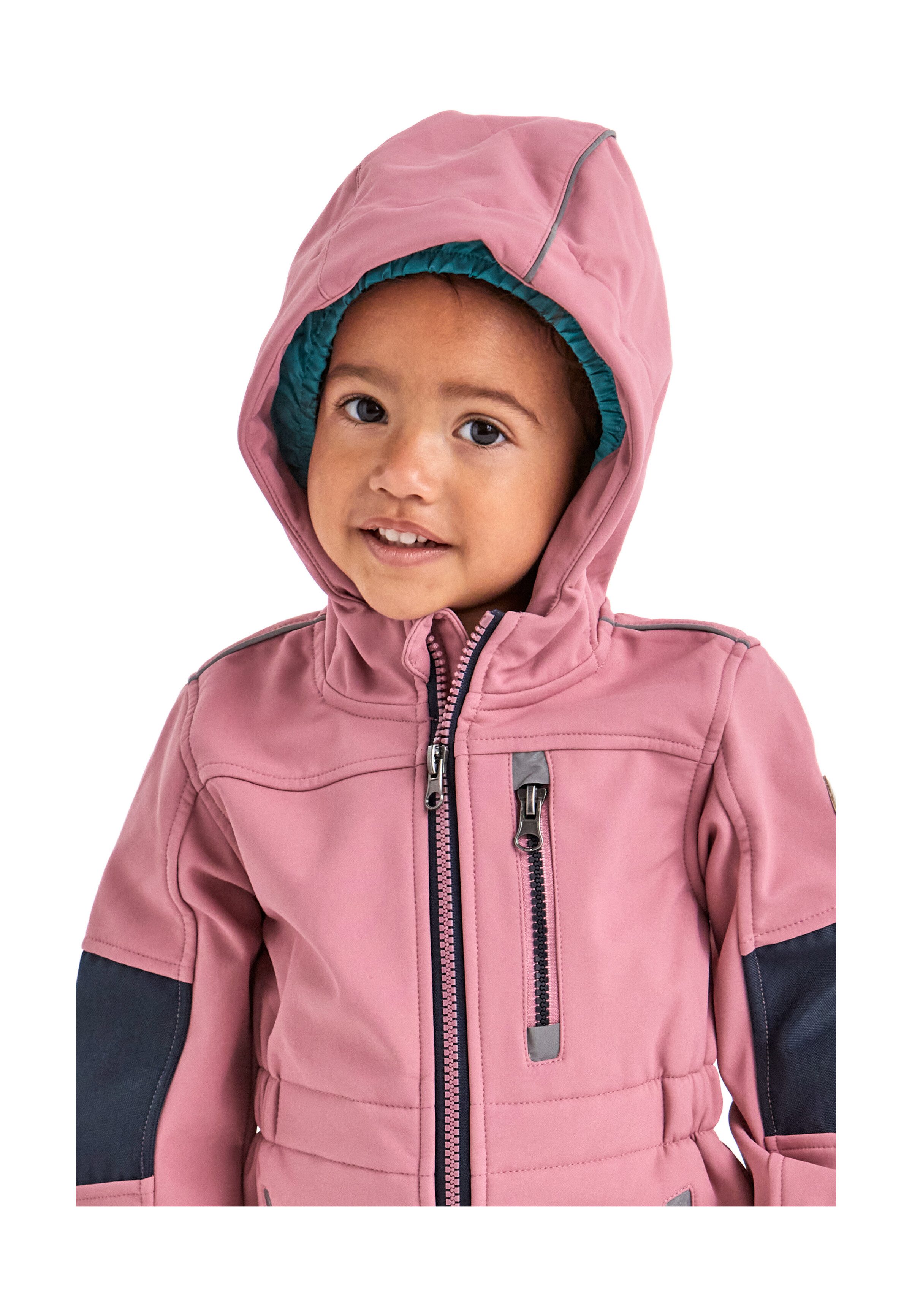 first instinct by killtec Jumpsuit FIOW 35 MNS ONPC Softshellpak met fleece binnenin, waterafstotend, winddicht