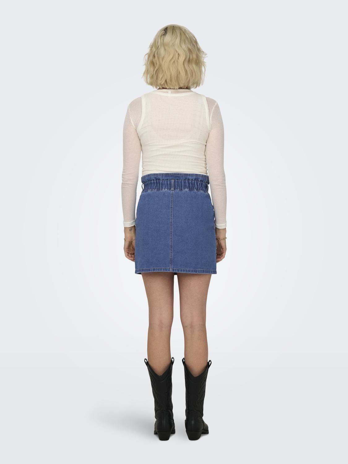 Only Jeans rok ONLMILLIE HW MINI CARGO PB DNM SKIRT BJ