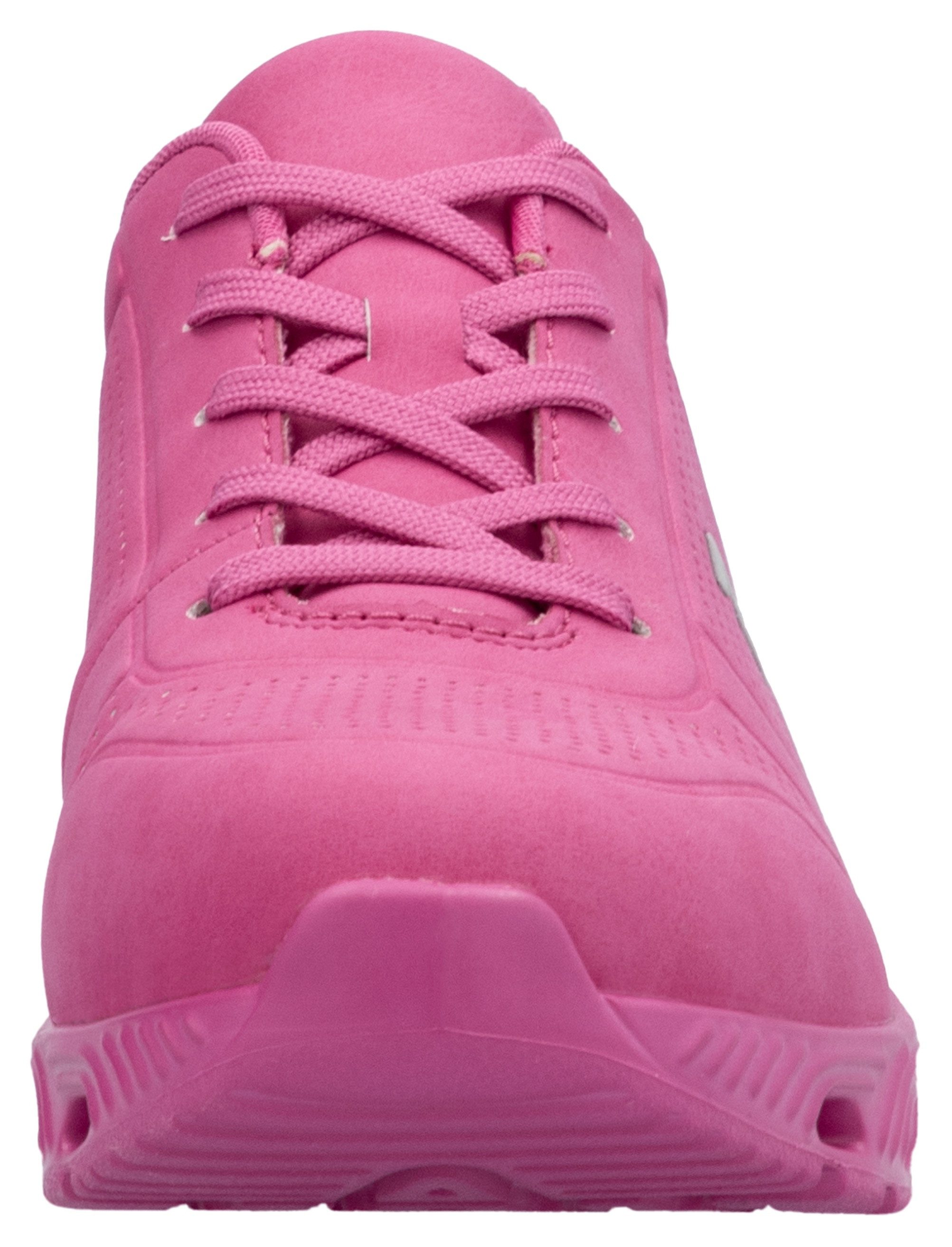 RIEKER Sport Sneakers met sleehak Dakota , veterschoenen, lage schoen, vrijetijdsschoen in vegan verwerking