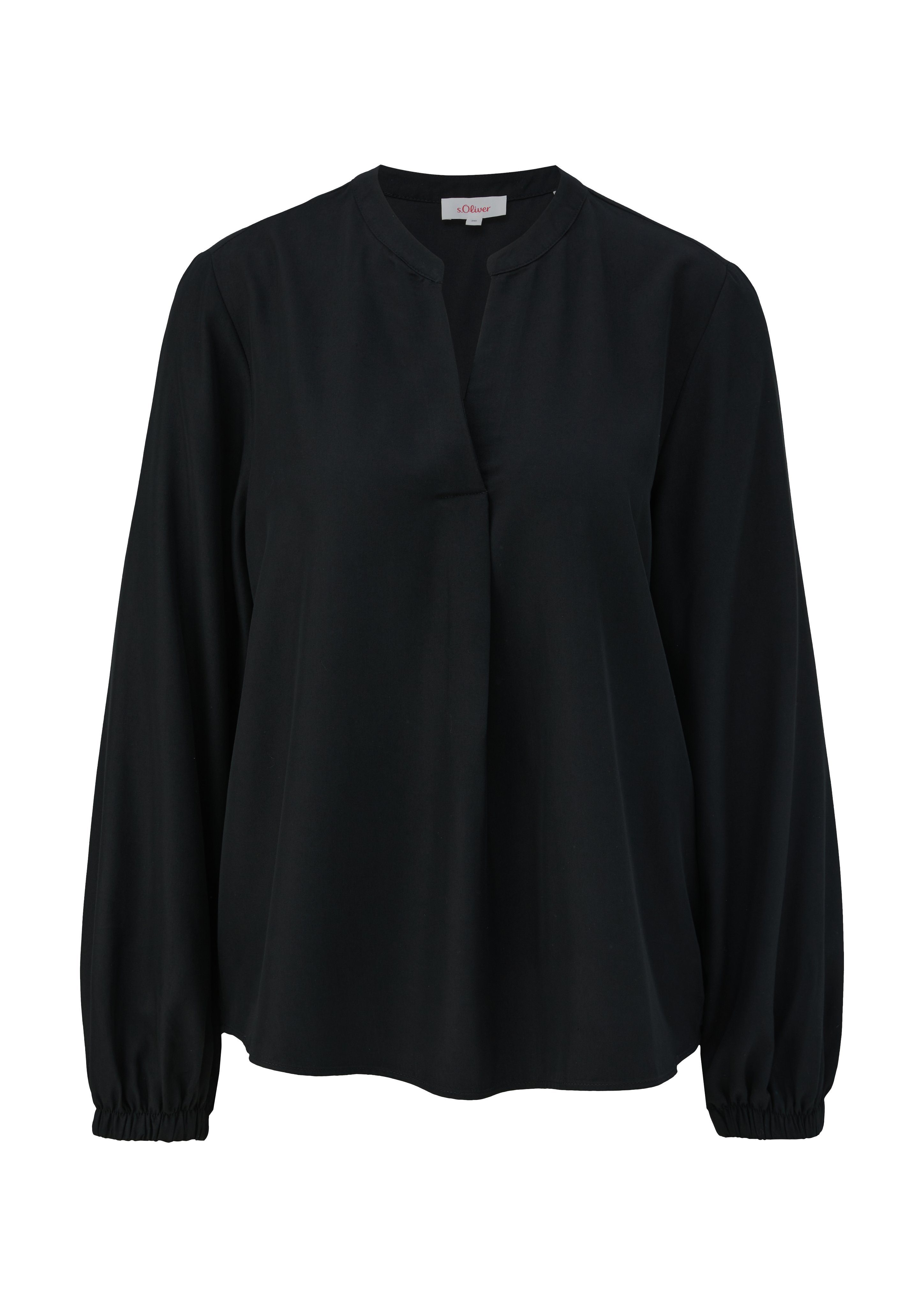 s.Oliver Blouse met lange mouwen met pofmouwen