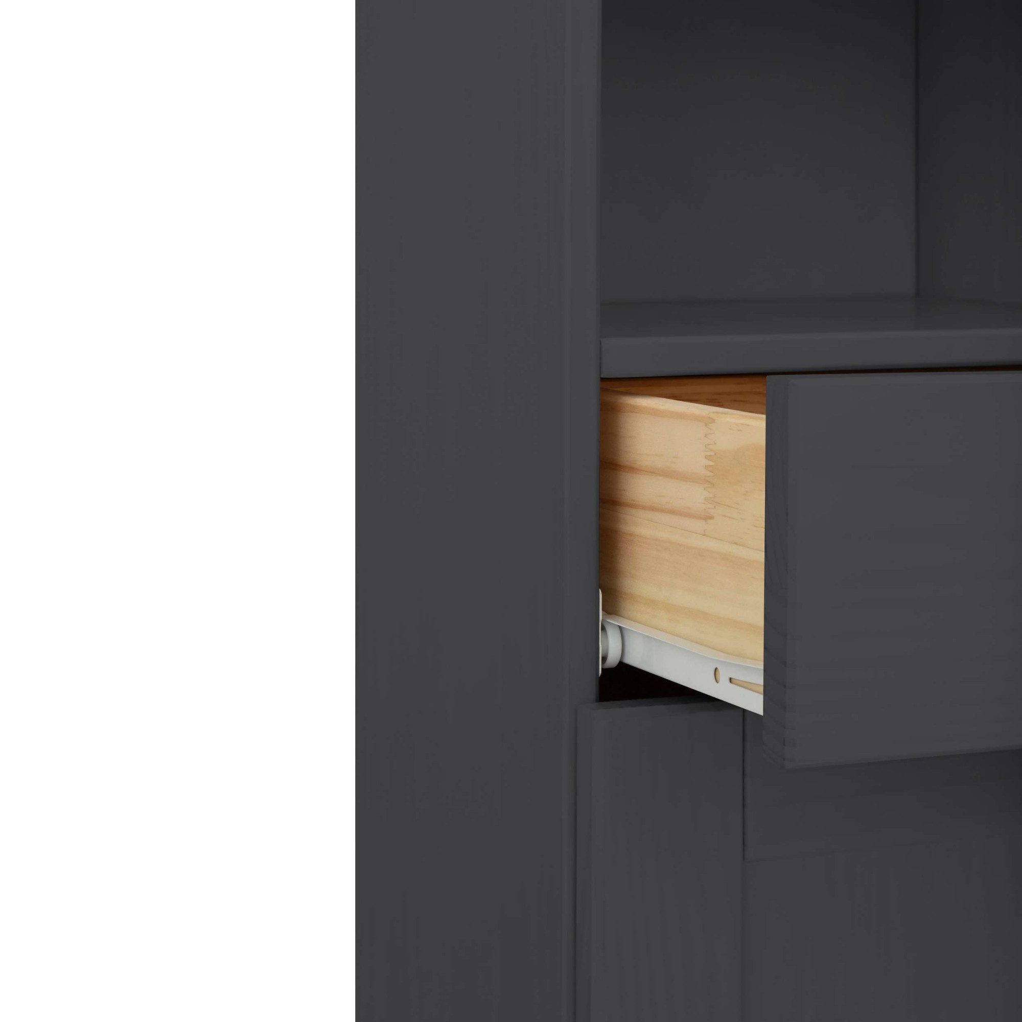 Home affaire Hoge kast Rodby Massief, FSC®-gecertificeerd hout, breedte 33 cm, hoogte 180 cm