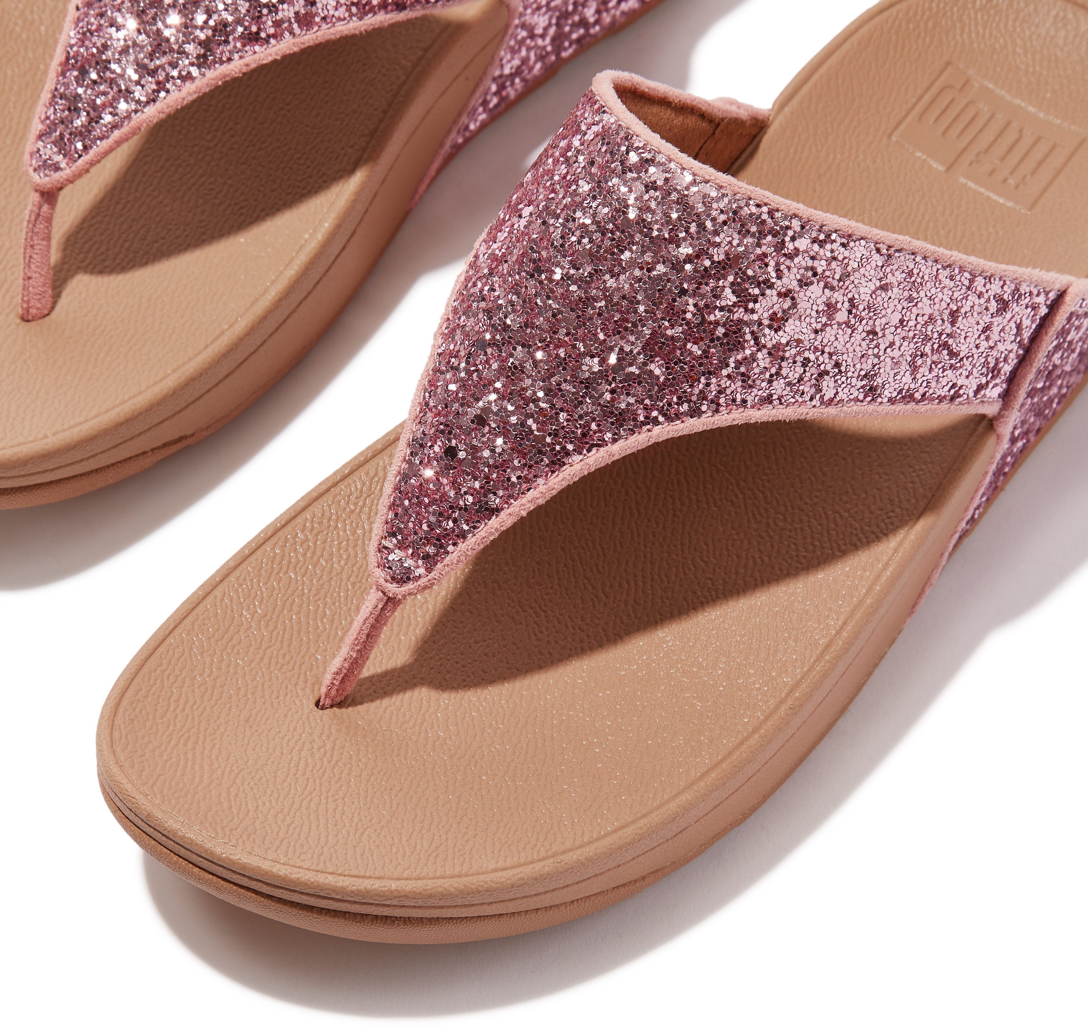 Fitflop Dianets LULU Badslippers, sandalen, zomerschoenen met glitterbandage