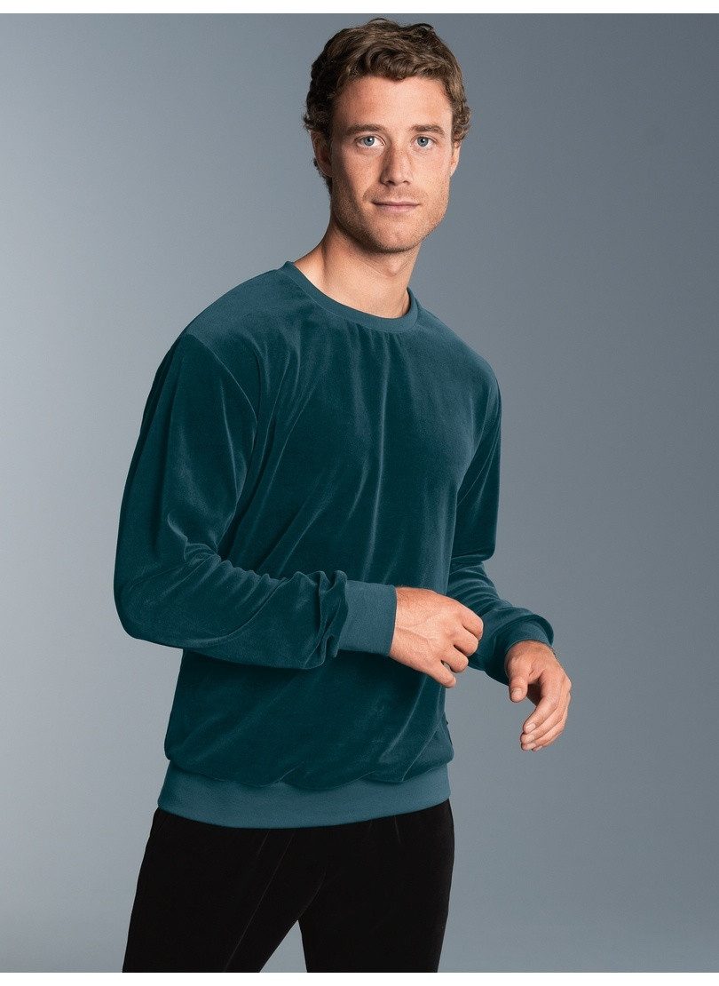 Trigema Sweatshirt TRIGEMA Nicki-shirt