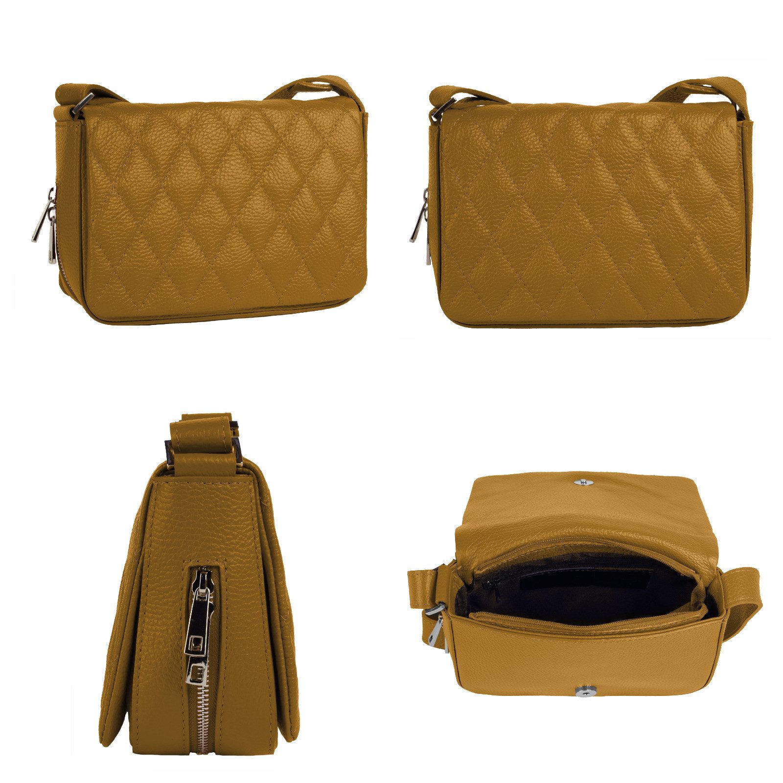 Cluty Tas echt leer, made in italy