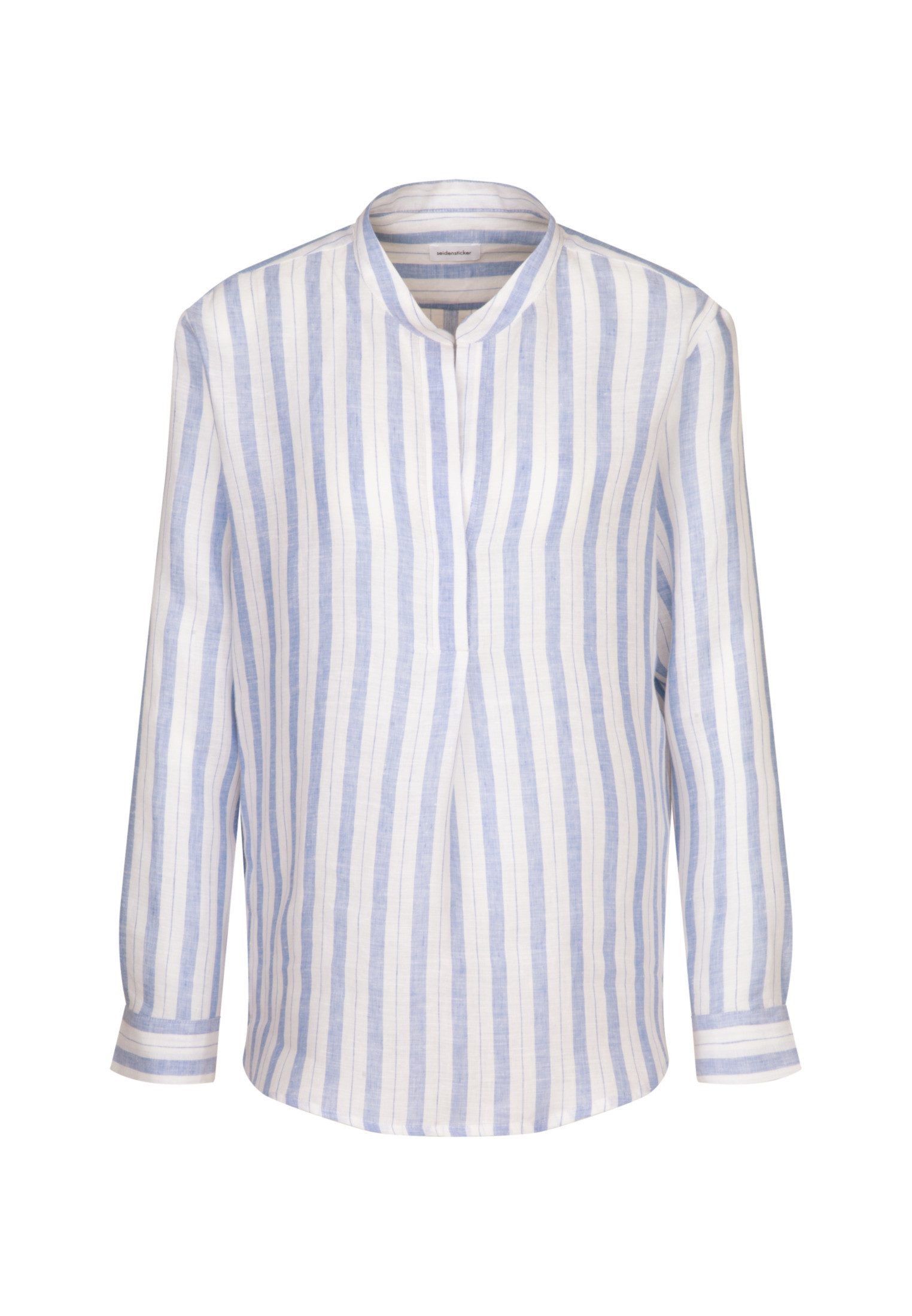 seidensticker Klassieke blouse Zwarte roos Tunika garenverver