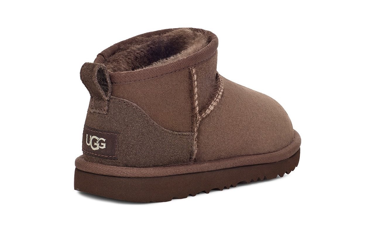 UGG Winterlaarzen Classic Ultra Mini instaplaars, winterlaars, boots met lamsvachtvoering
