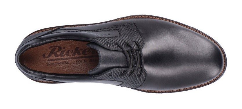 Rieker Veterschoenen met subtiele logo-opdruk, vrijetijdsschoen, lage schoen, veterschoen