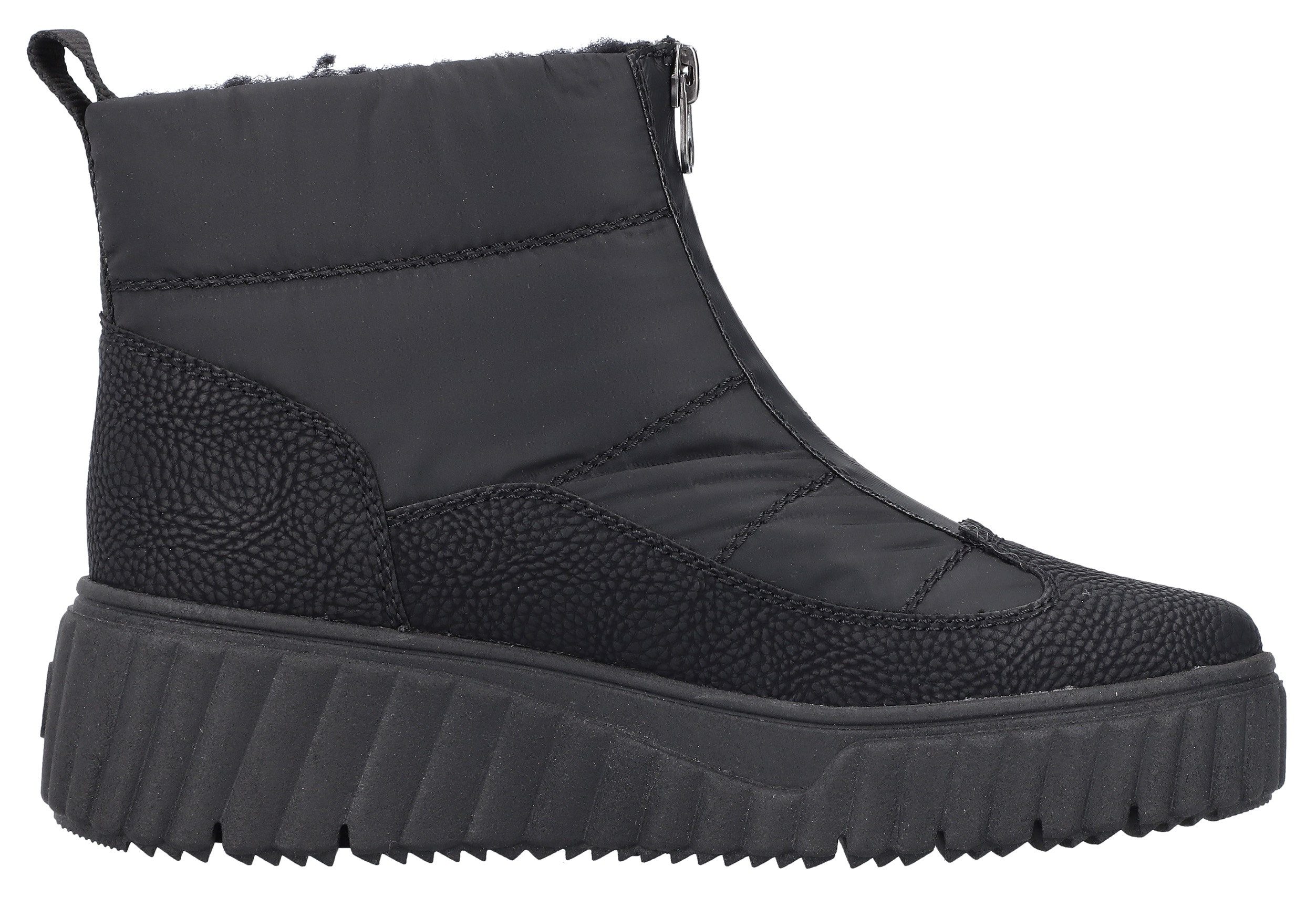 Rieker Winterlaarzen , outdoorlaarzen, snowboots met ritssluiting op de wreef