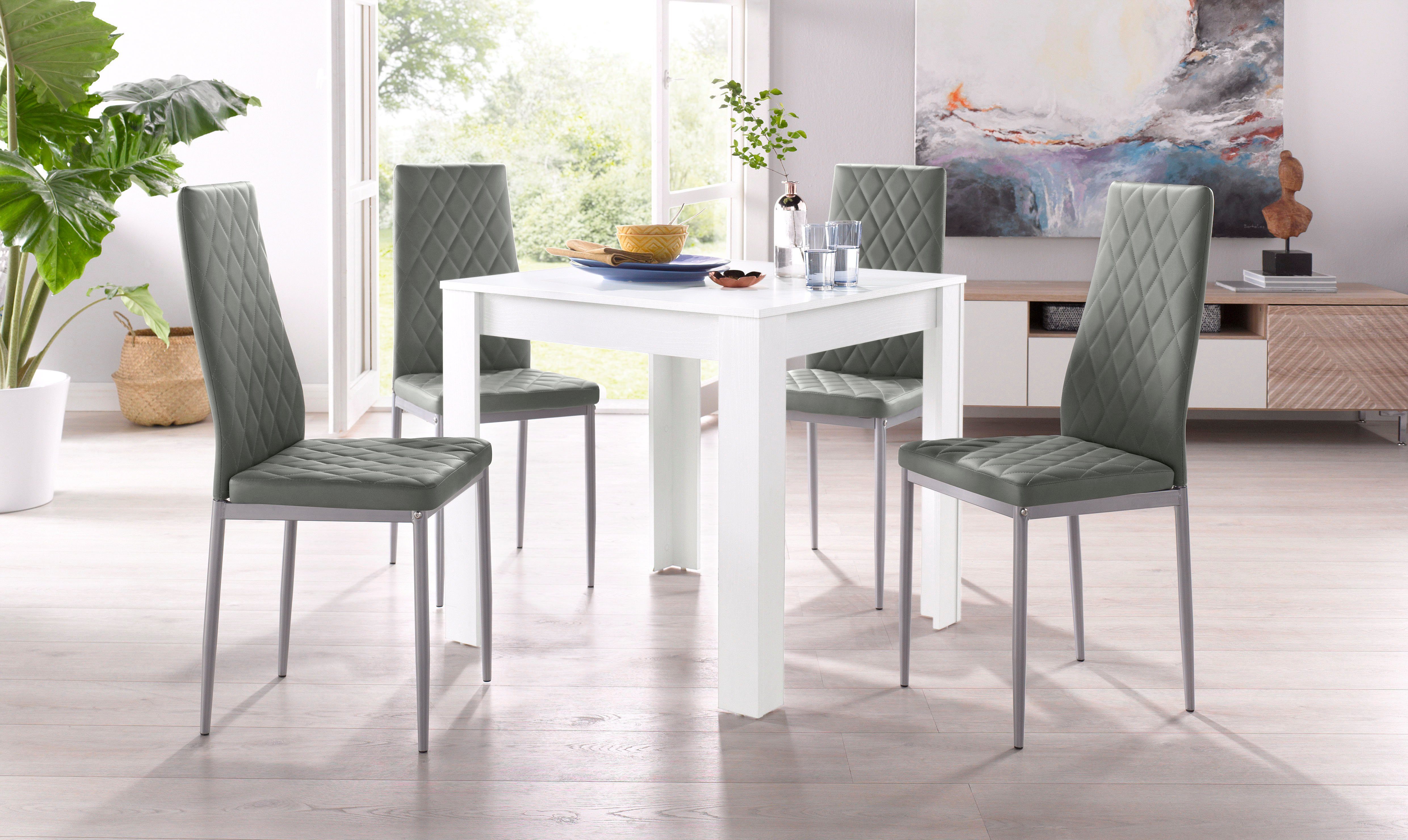 INOSIGN Eettafel Meigh, TOPSELLER! van houtmateriaal, breedte 80 cm