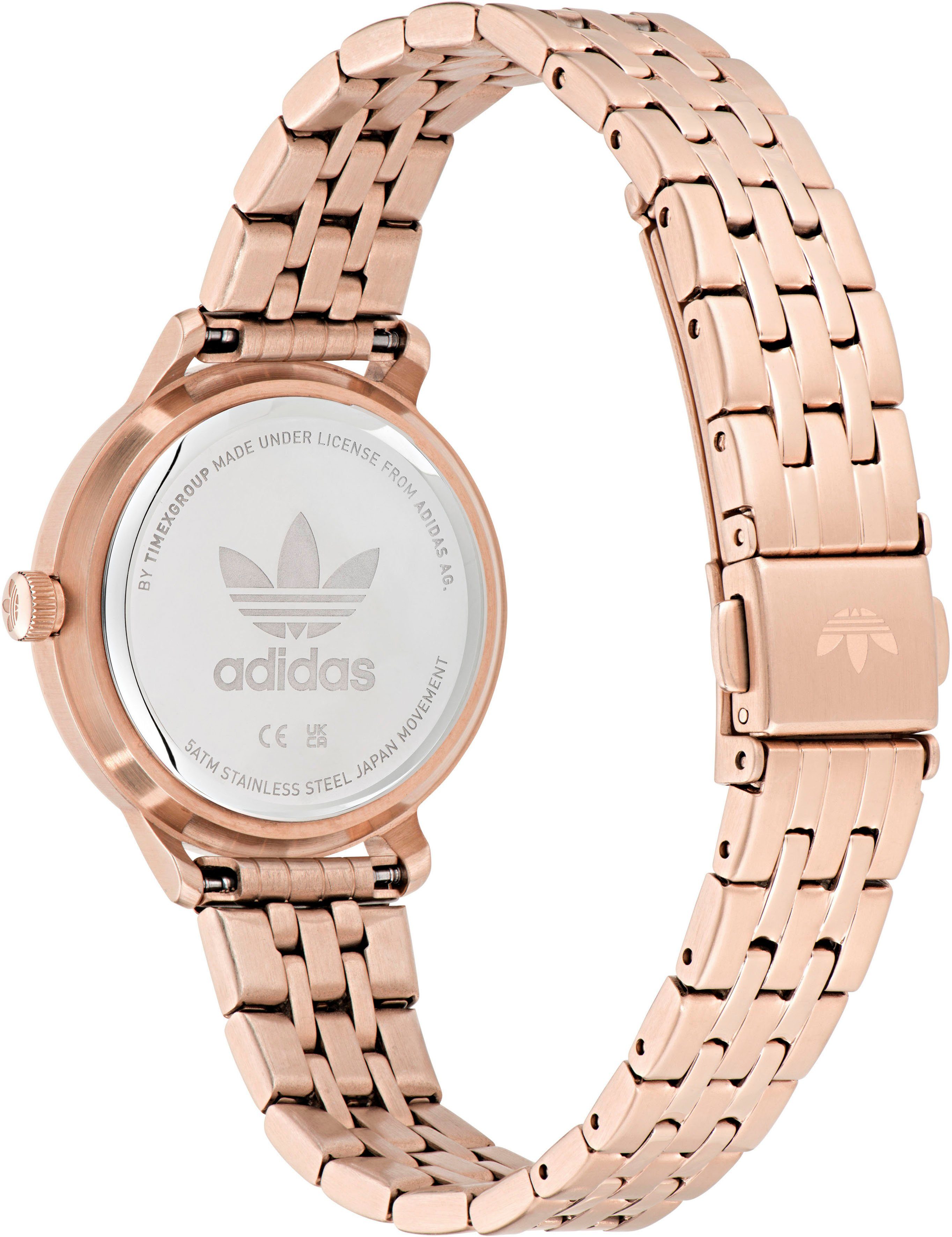 adidas Originals Kwartshorloge CODE ONE EXTRA SMALL Horloge, dameshorloge, stalen armband