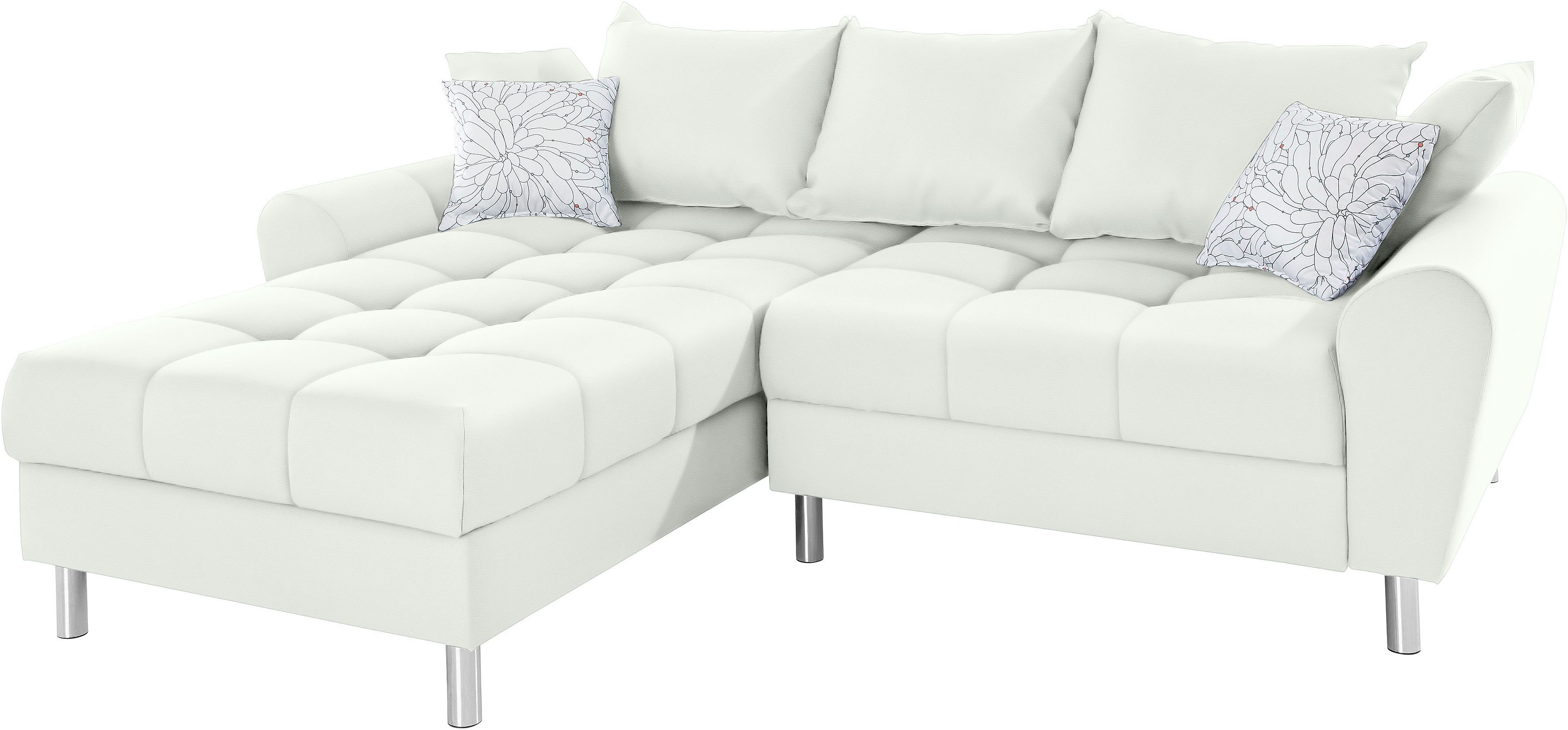 COLLECTION AB Hoekbank Rada L-vorm inclusief hocker, slaapfunctie en binnenvering