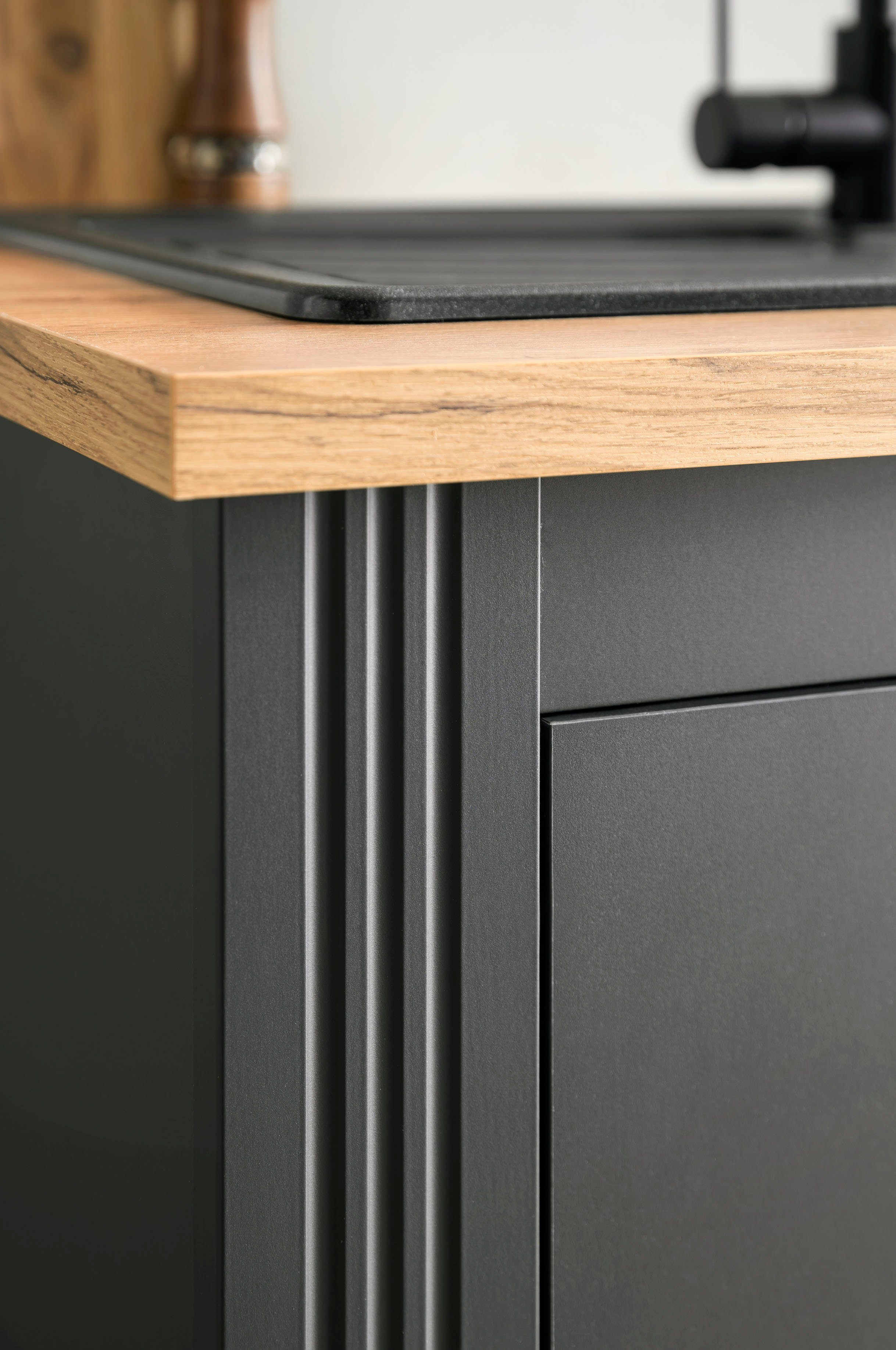 Kochstation Onderkast KS-Westminster in romantische landelijke stijl, breedte 100 cm, exclusief by otto