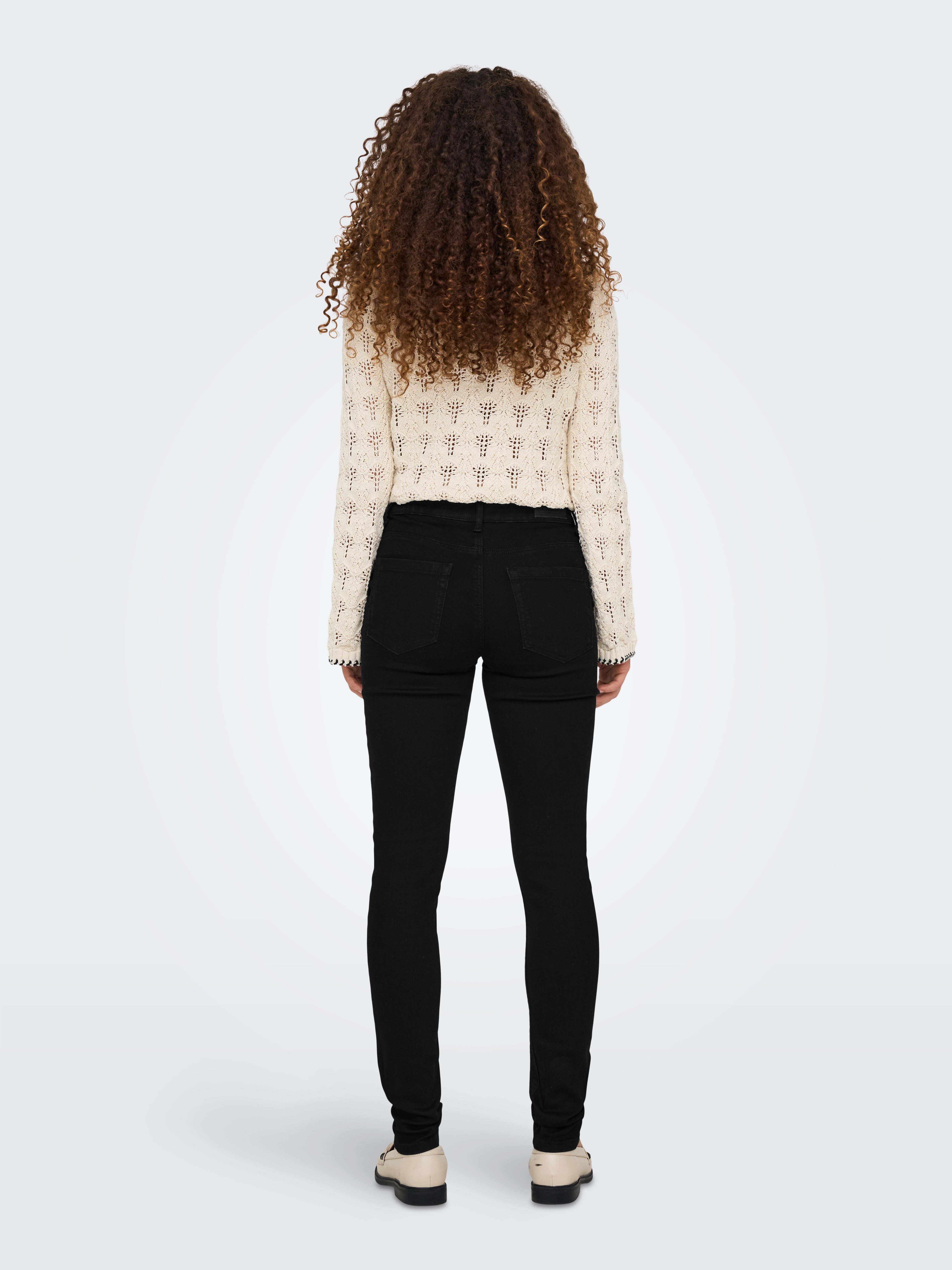 Only Skinny fit jeans ONLWAUW MID WAIST SK VIS BUT DNM