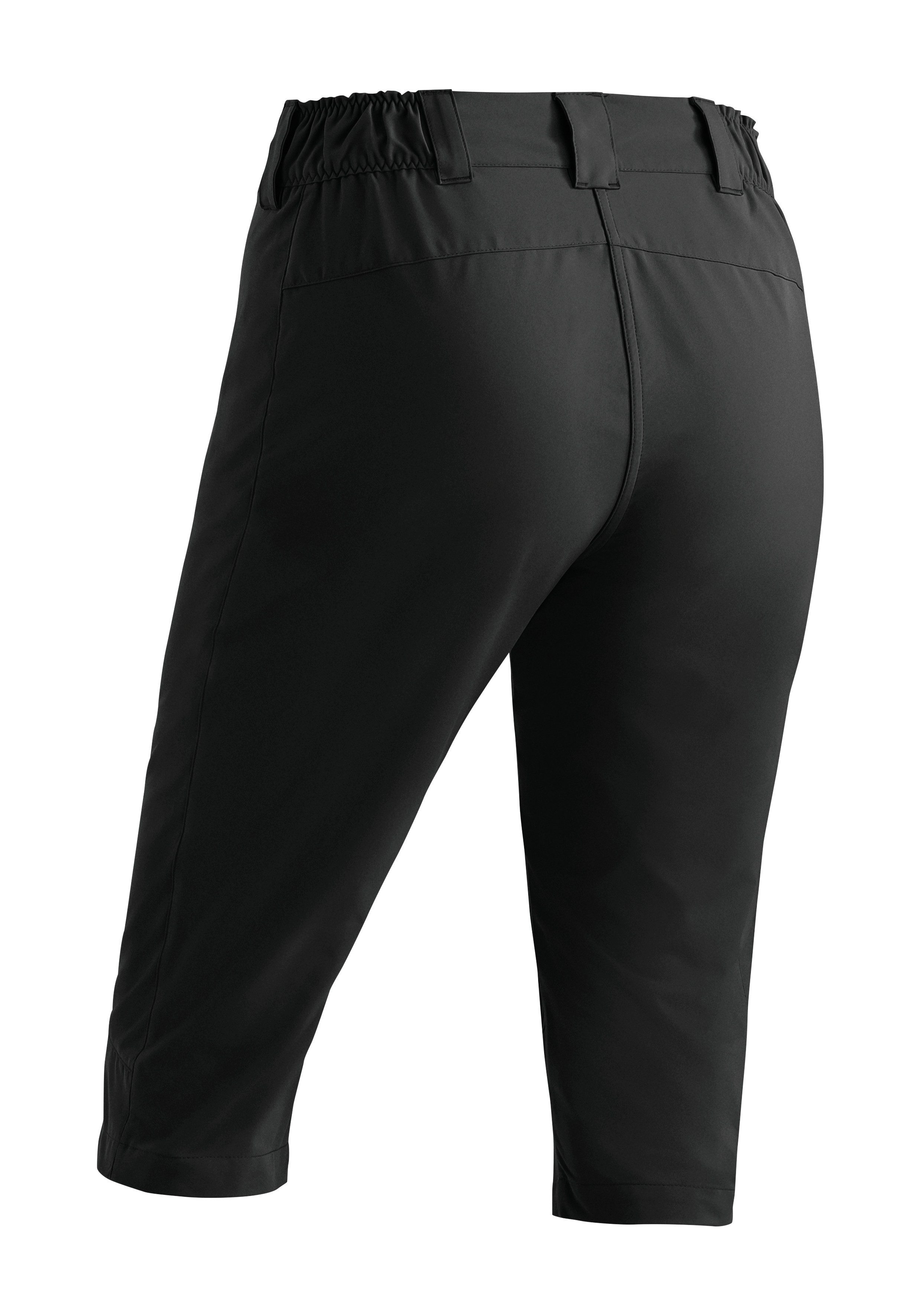 Maier Sports Outdoorbroek Lulaka capri loop Dames wandelbroek, elastische functionele broek met 3 zakken, regular fit
