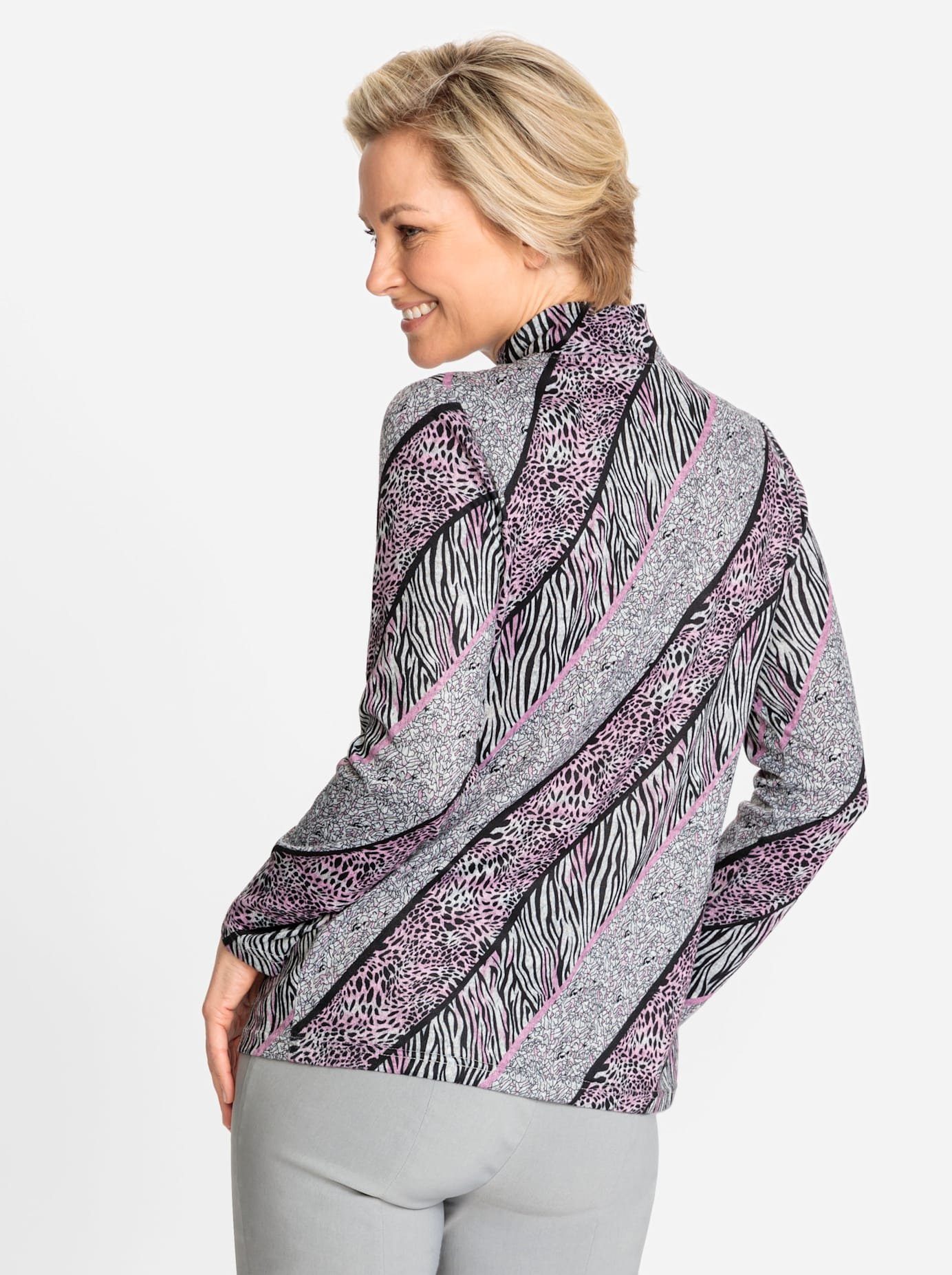 Classic Shirt met lange mouwen Wintershirt (1-delig)