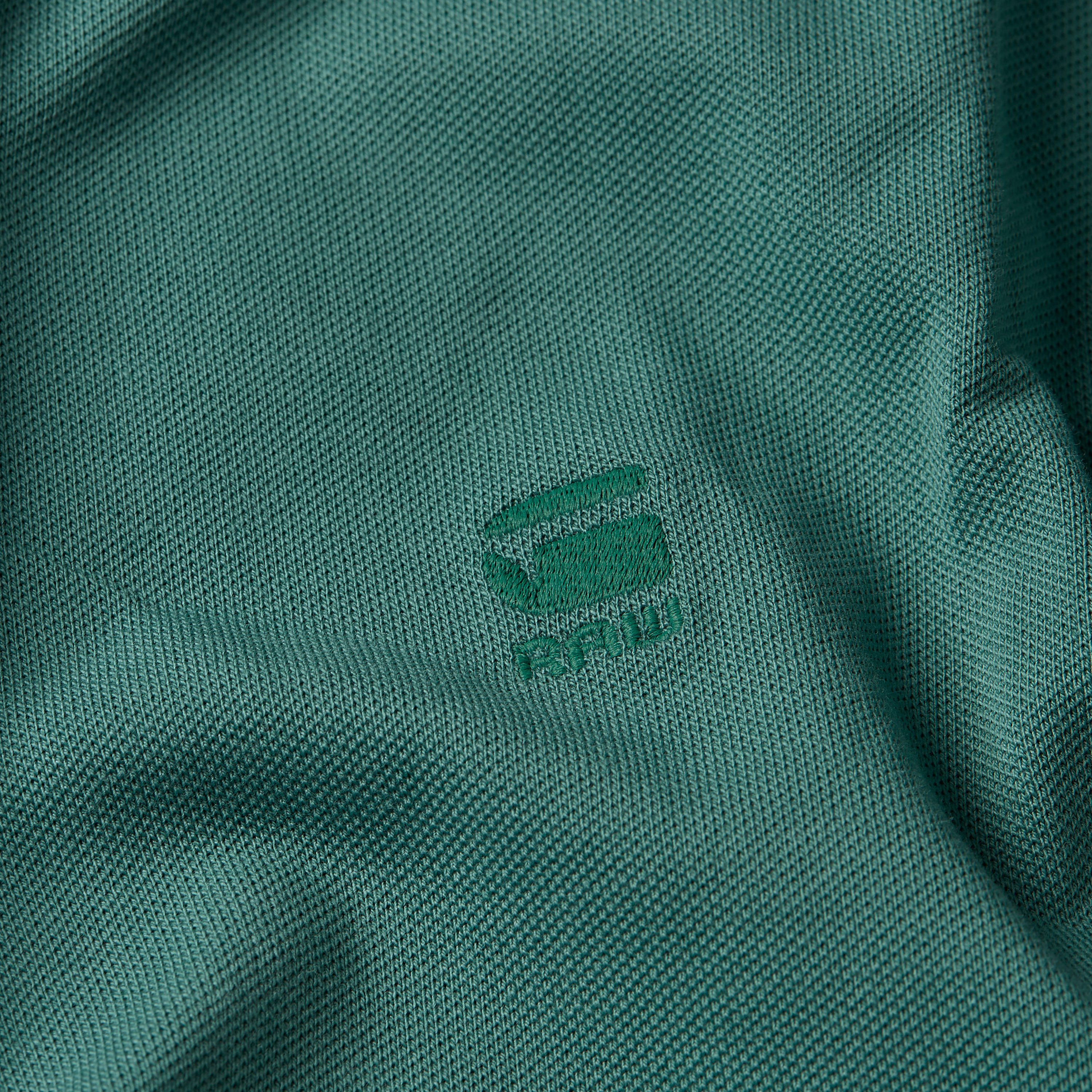 G-Star RAW Poloshirt Dunda slim fit Logo-embossing op de borst