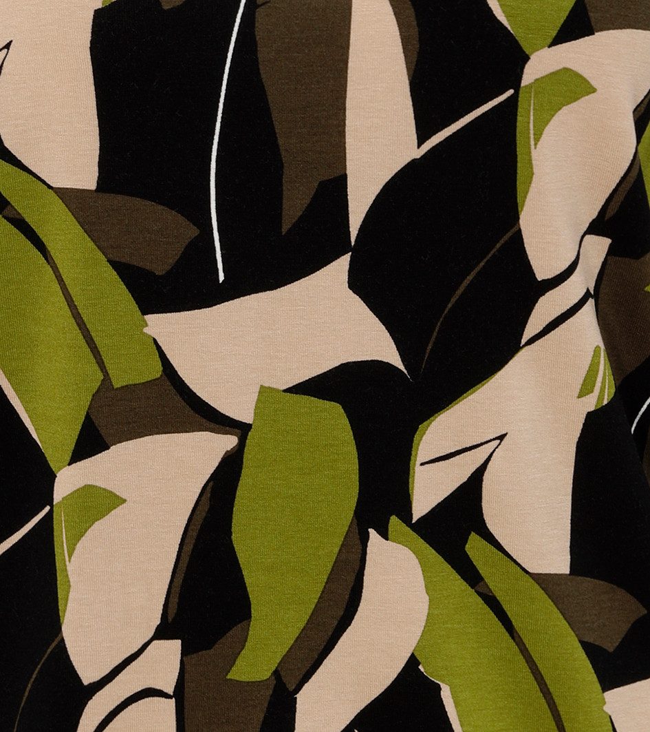 Aniston SELECTED Shirt met lange mouwen met cut-out en fantasierijke print - nieuwe collectie