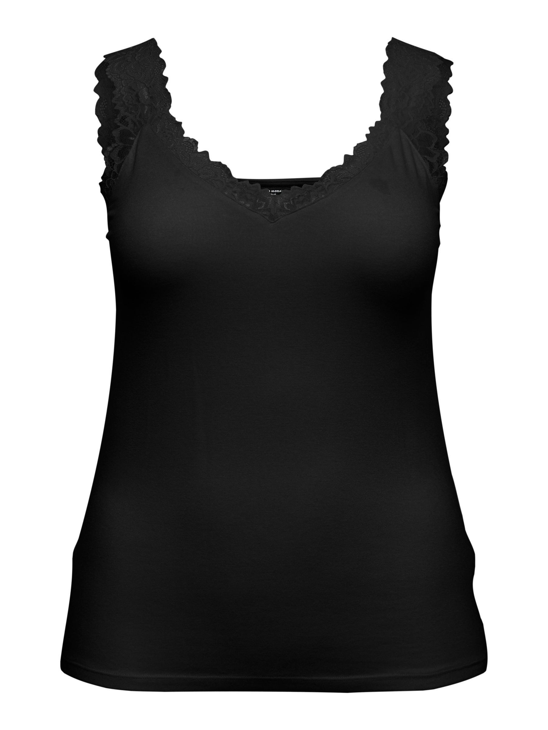 Vero Moda Curve Kanten top VMCROSA SL TOP JRS NOOS CUR