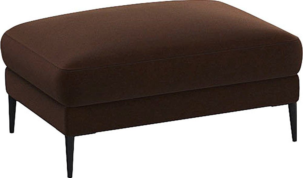 FLEXLUX Poef Belle gestoffeerde hocker, zithocker Scandinavisch design, in een sublieme verwerking