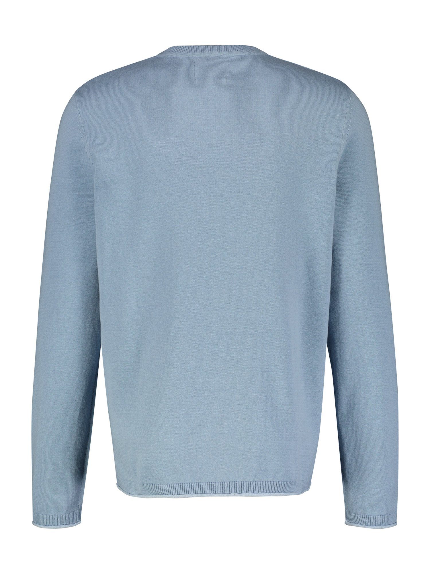 Lerros Gebreide trui LERROS ronde hals pullover, vlakbrei