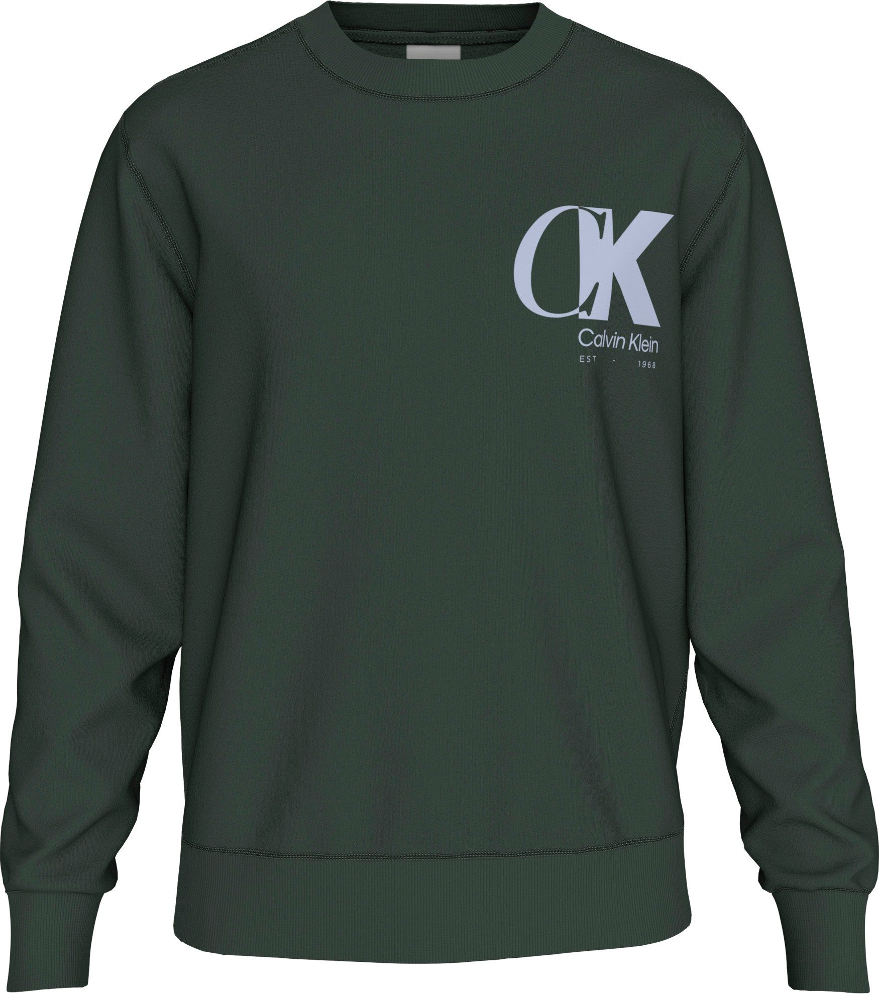 Calvin Klein Sweatshirt LS EU 350TERRY CK OVERLAP GRAPHI