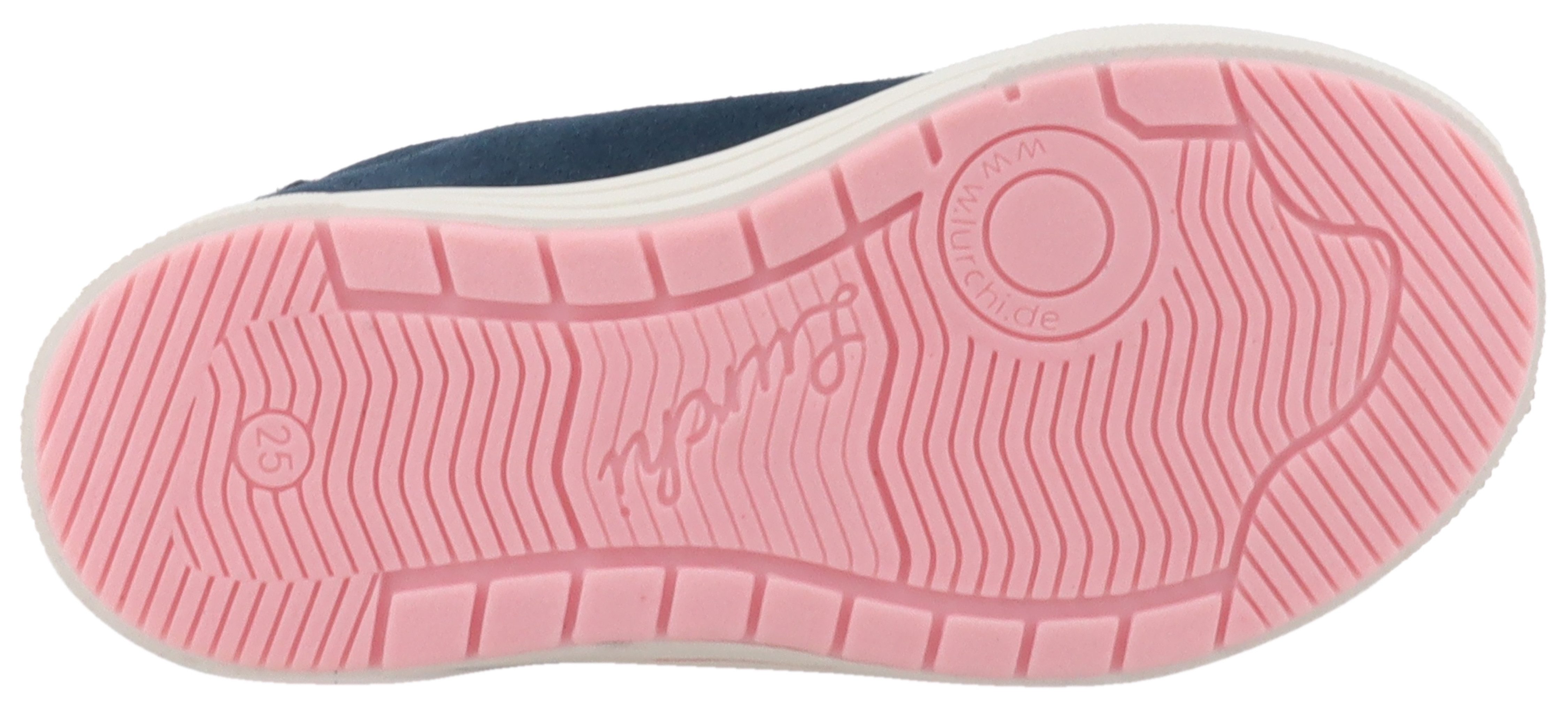 Lurchi Sneakers Brietta , veterschoenen met sierstenen, maatsjabloon om te downloaden