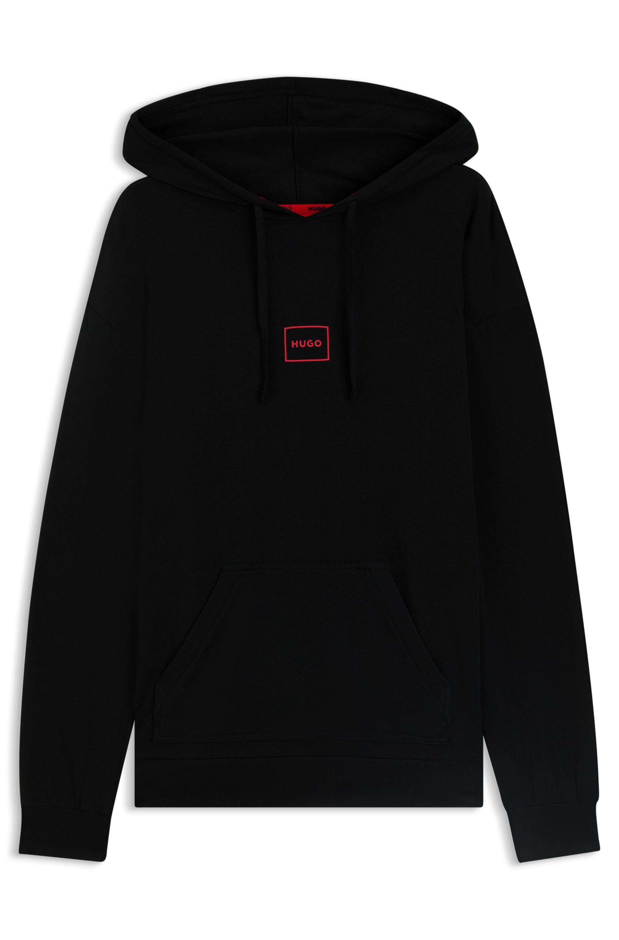 HUGO underwear Hoodie met merklabel