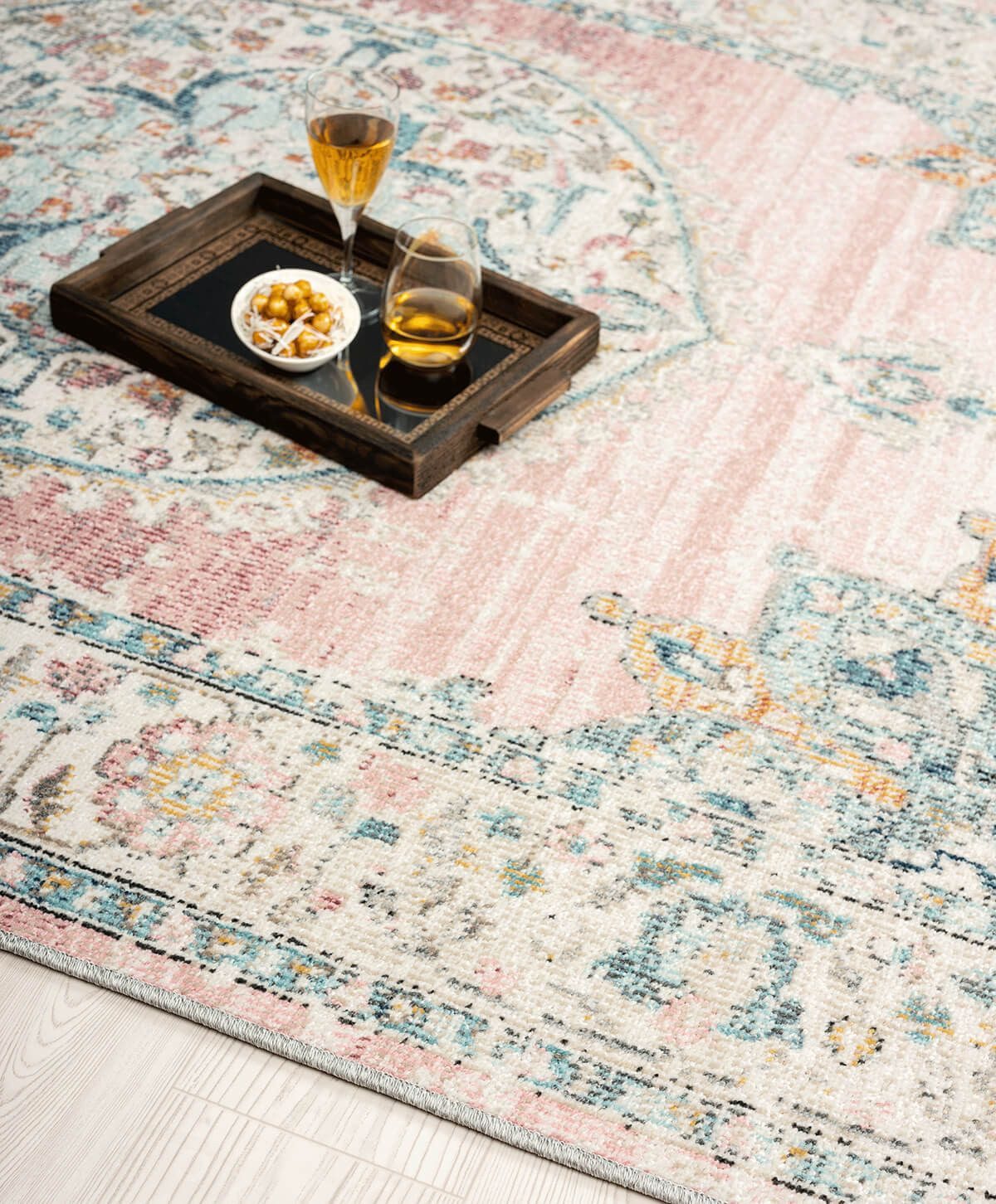 The carpet Vloerkleed Palma Buiten moderne robuuste in- en outdoor tapijt