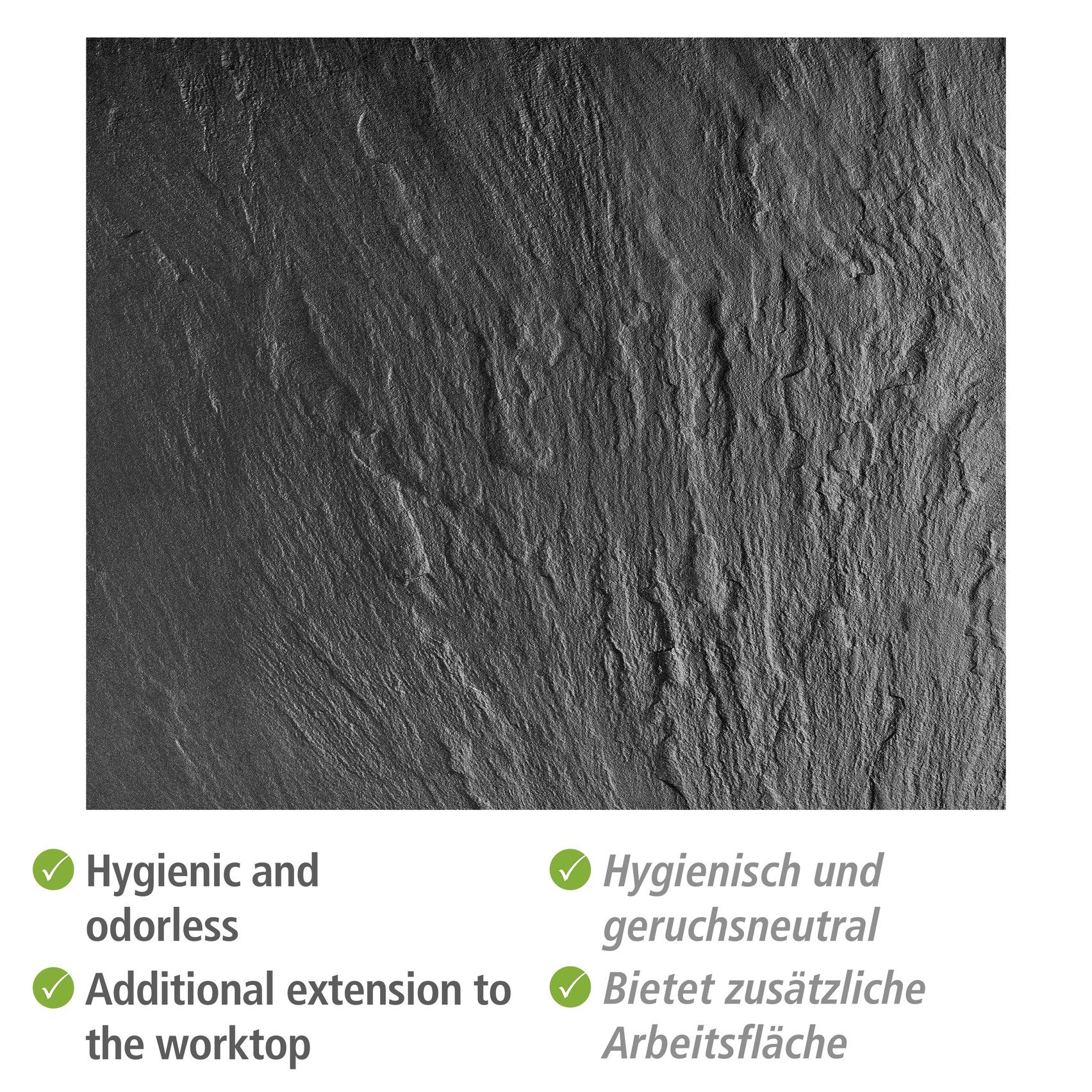 WENKO Keukenwand Model Leisteen praktische spatbescherming