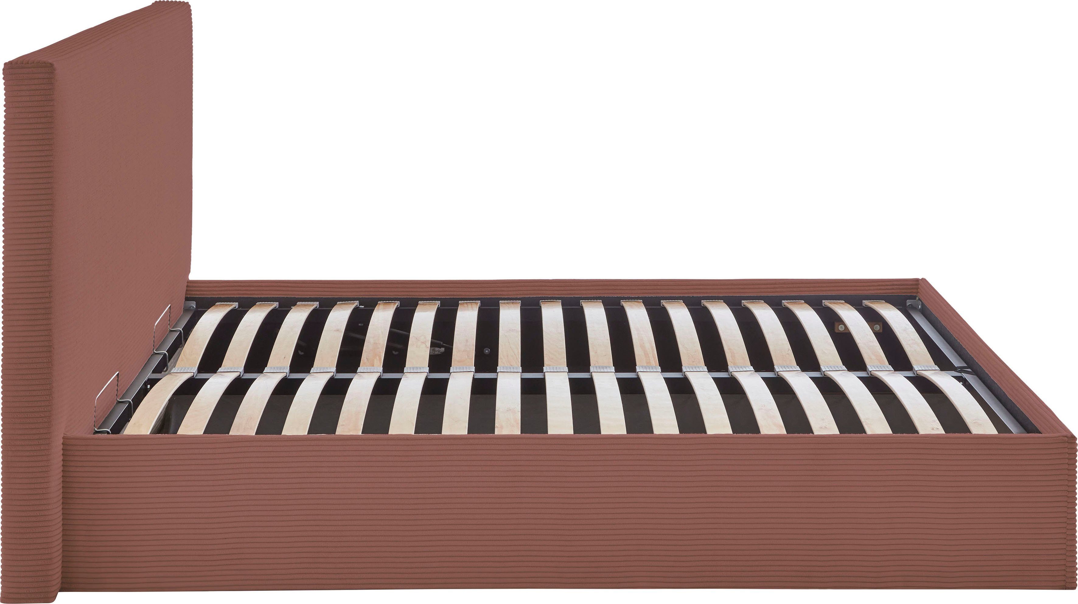 ATLANTIC home collection Bedframe Melody met bedkist en lattenbodem