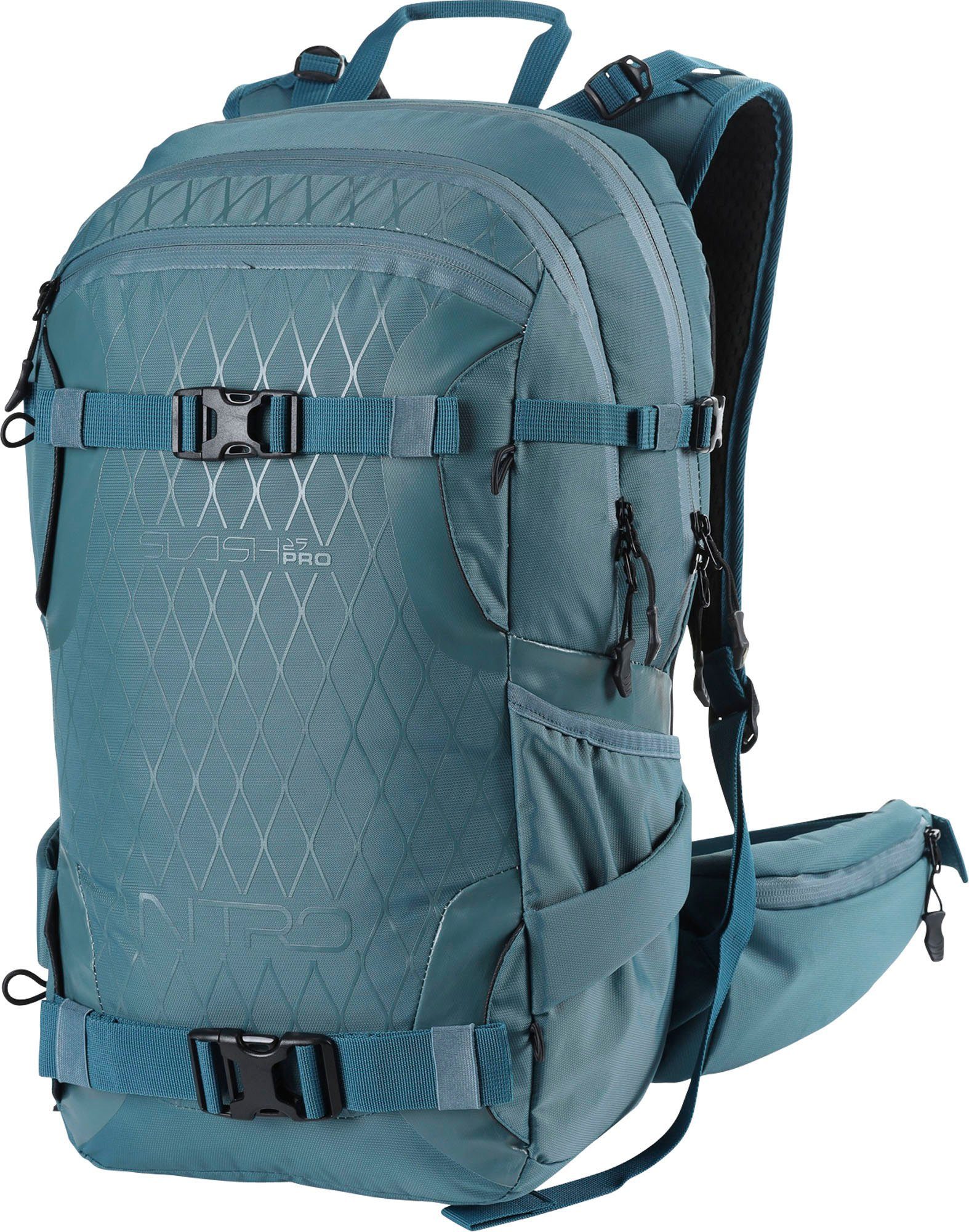 NITRO Vrijetijdsrugzak Slash 25 Pro Snowboardrugzak, wandeltas, vrijetijdstas, skatepack unisex rugzakken blauw