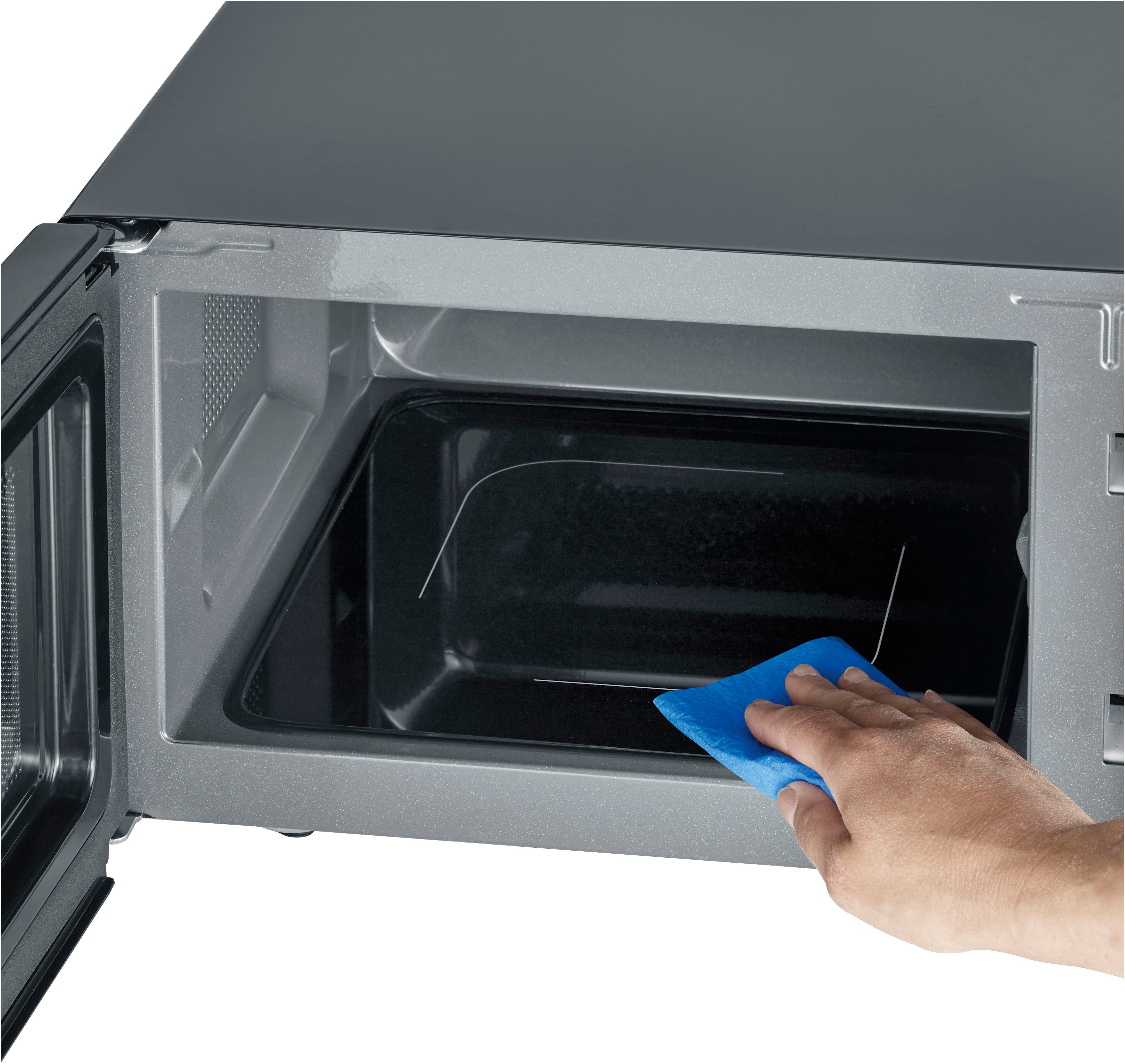 Severin Magnetron MW 7761 XXL-gebruikoppervlak dankzij glazen bodem