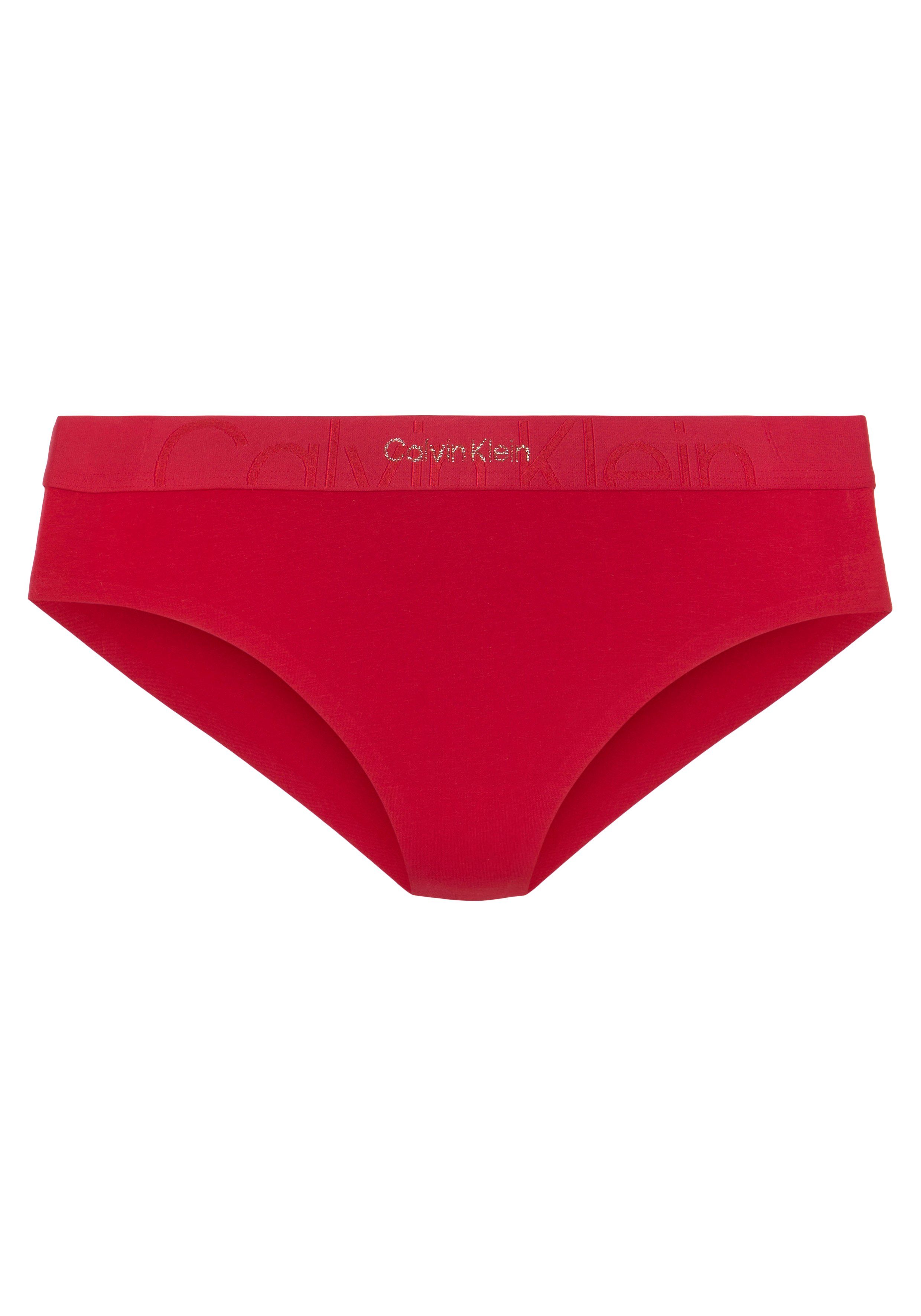 Calvin Klein Bikinibroekje BIKINI (FF) met elastische tape met calvin