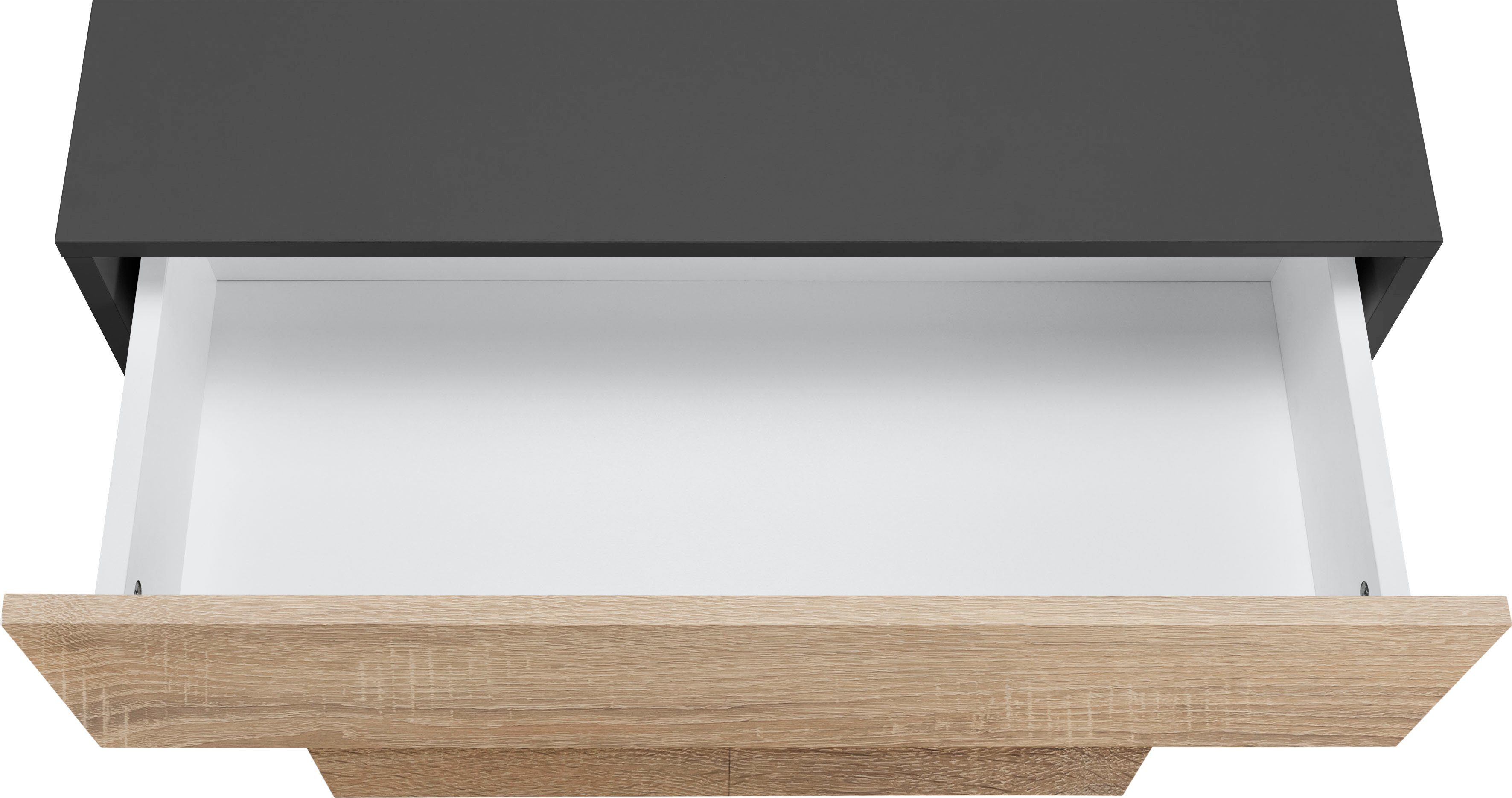 Home affaire Halfhoge kast Wisla Hoogte 98 cm, met deuren en lades